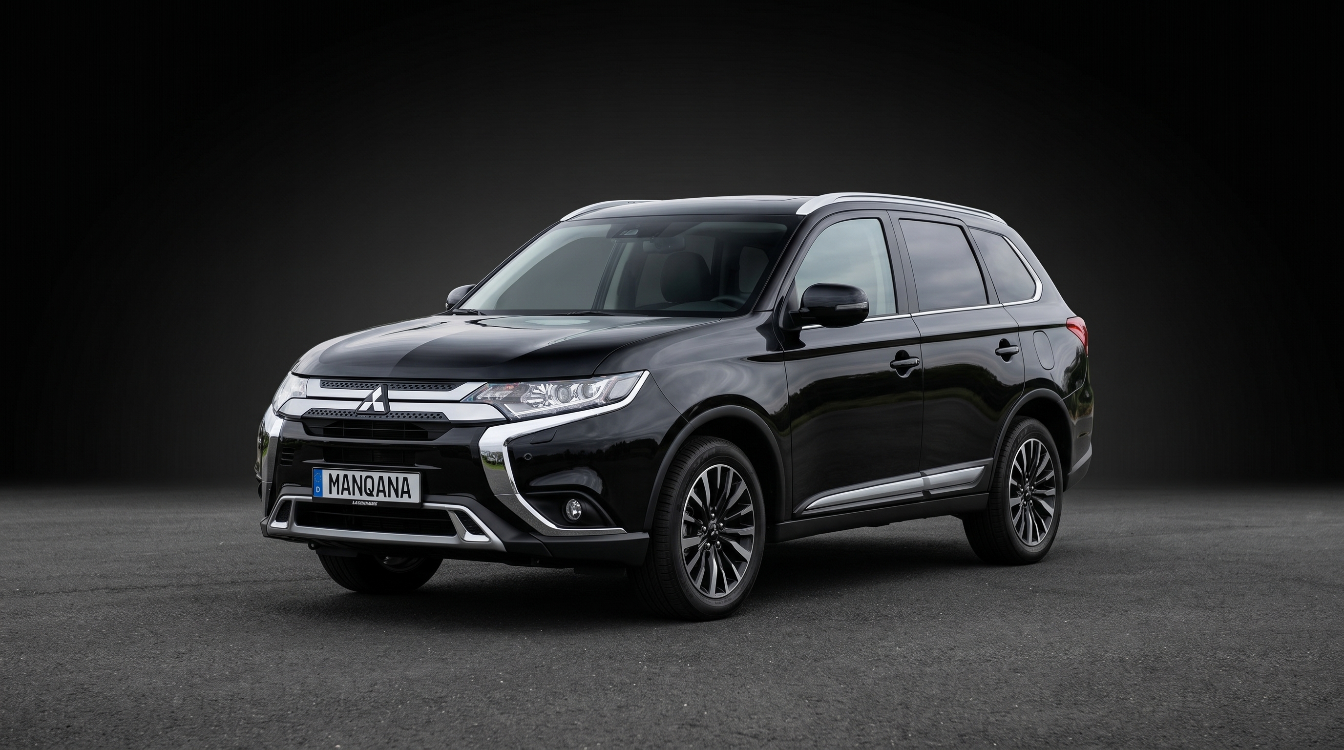 טפט לשולחן העבודה של MITSUBISHI OUTLANDER, 3 דוֹר, 3 מתיחת פנים, Manqana
