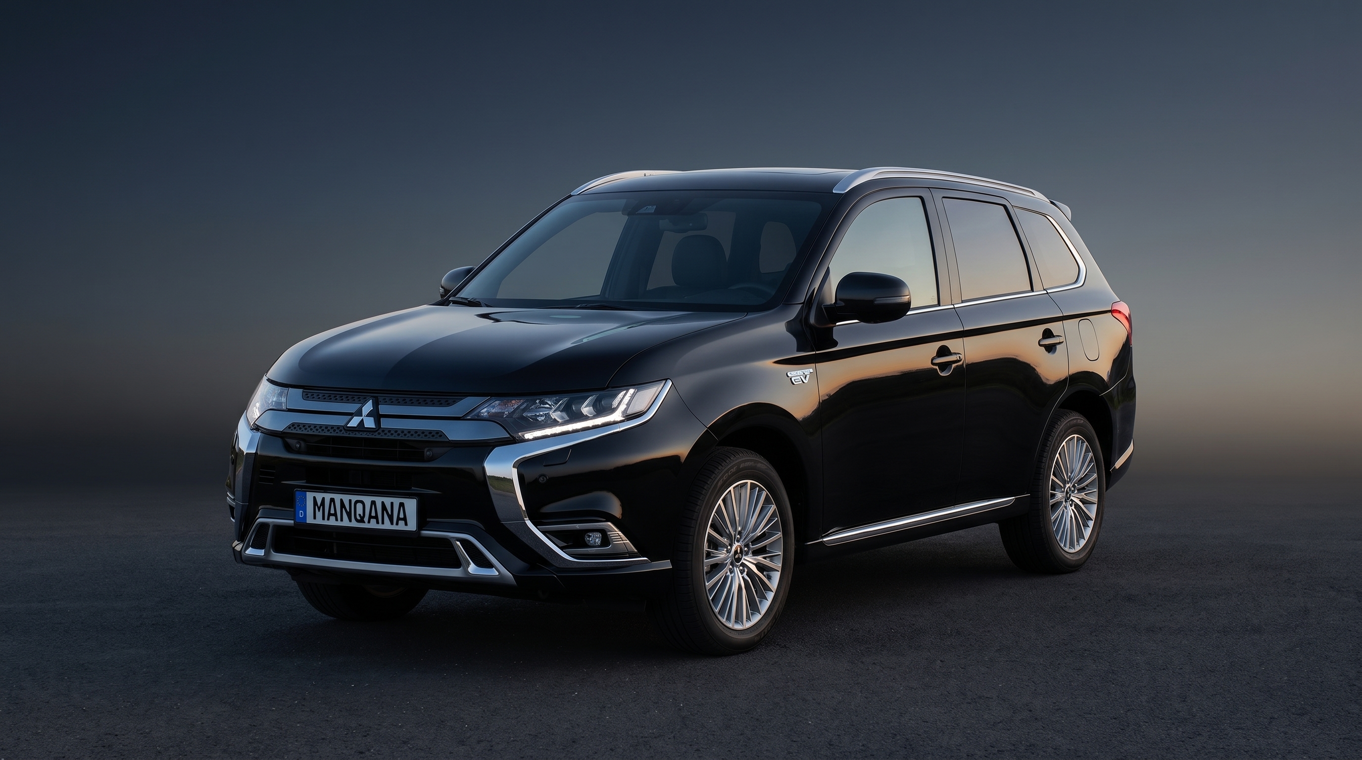MITSUBISHI OUTLANDER, 3 世代, 3 フェイスリフト デスクトップの壁紙、マンカナ