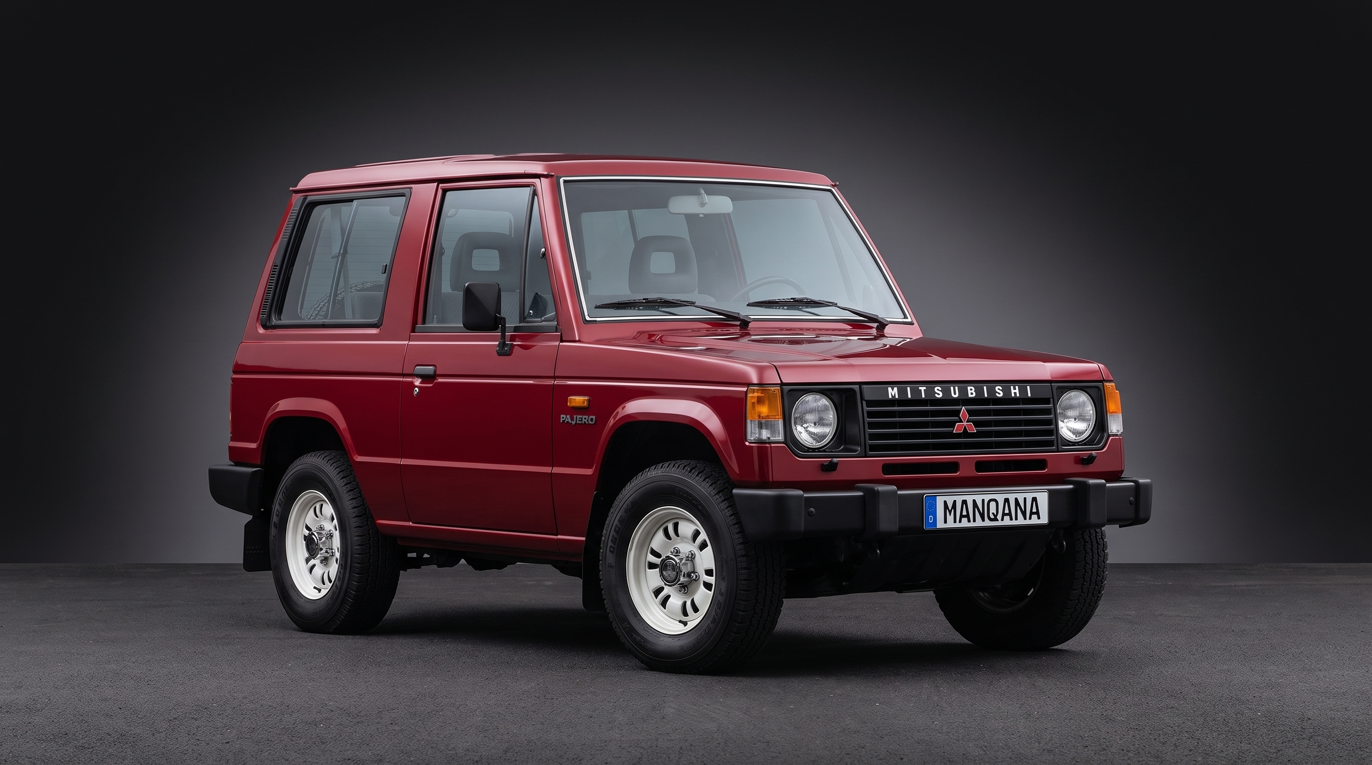 MITSUBISHI PAJERO, 1st generation desktop wallpaper, Manqana