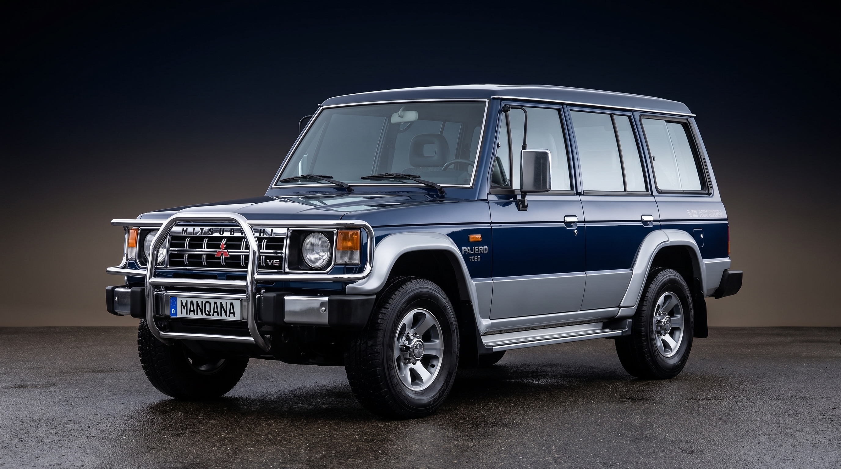 MITSUBISHI PAJERO, 1st generation desktop wallpaper, Manqana