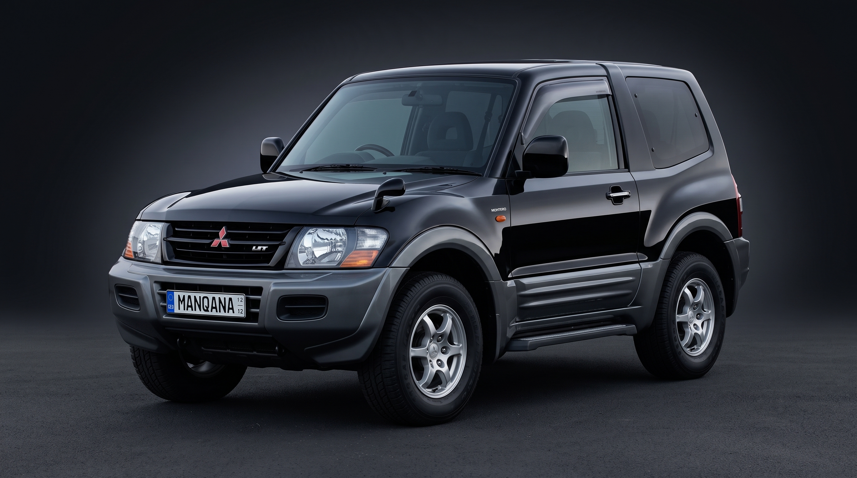 MITSUBISHI PAJERO, 3rd generation desktop wallpaper, Manqana