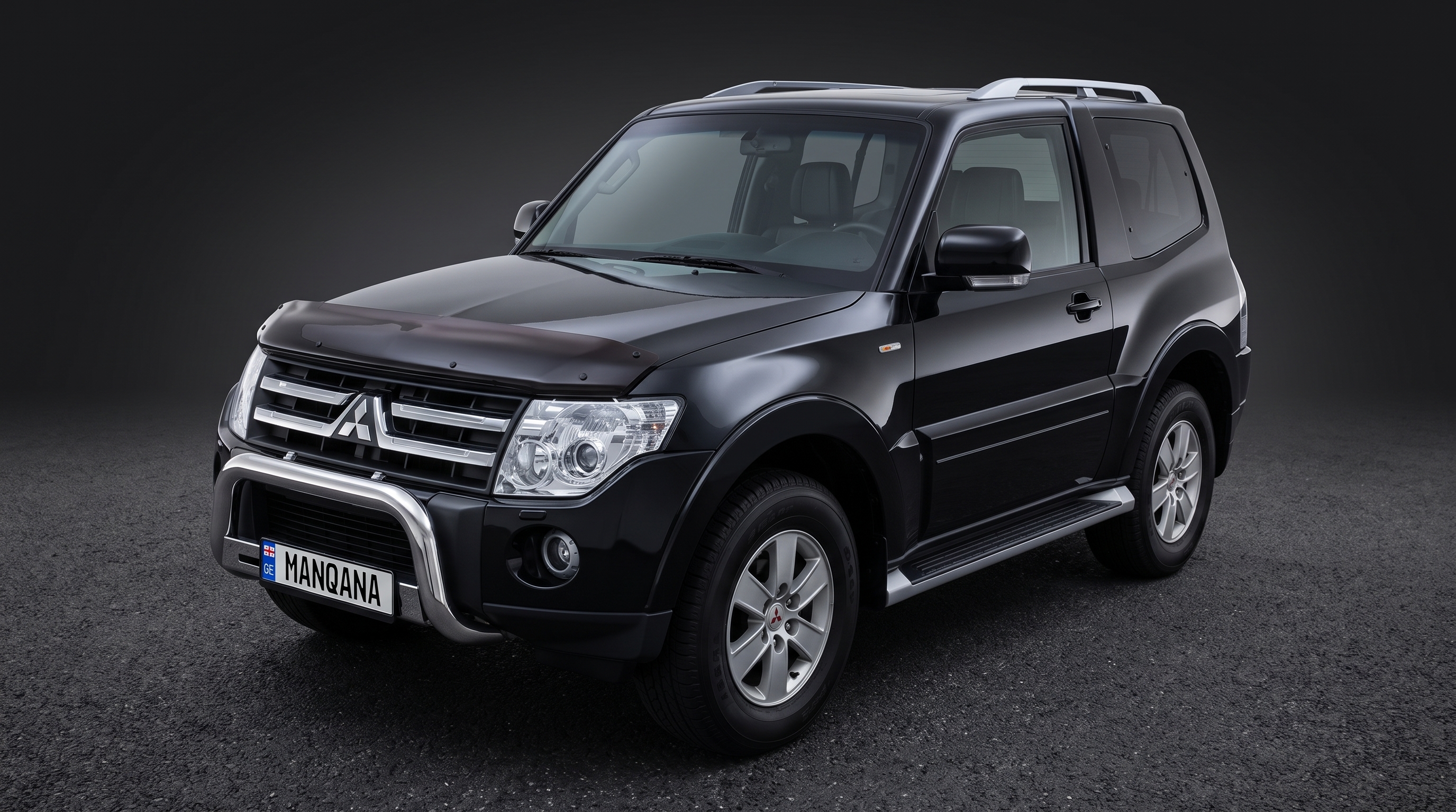 MITSUBISHI PAJERO, 4th generation desktop wallpaper, Manqana