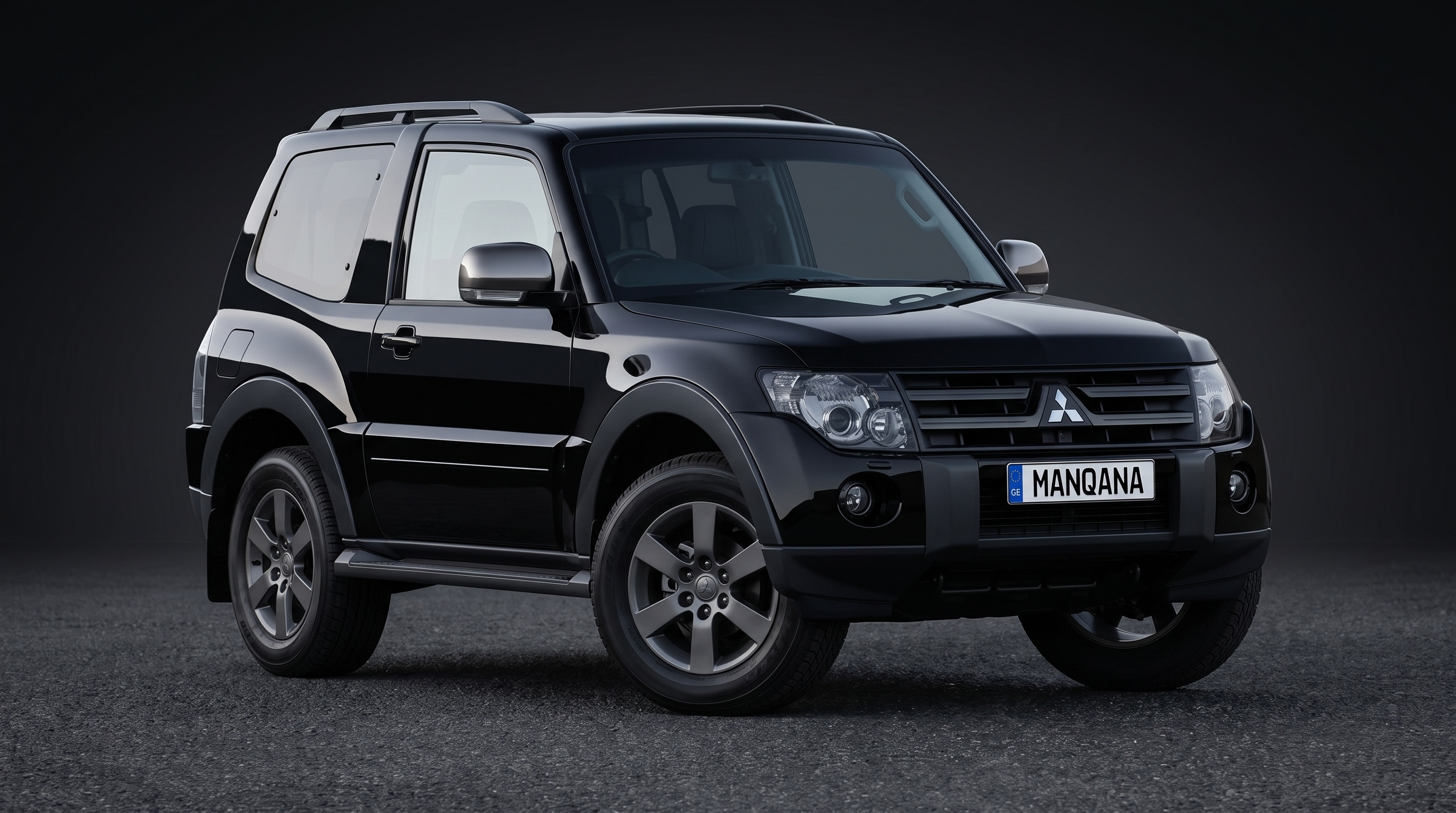 MITSUBISHI PAJERO, 4th generation desktop wallpaper, Manqana