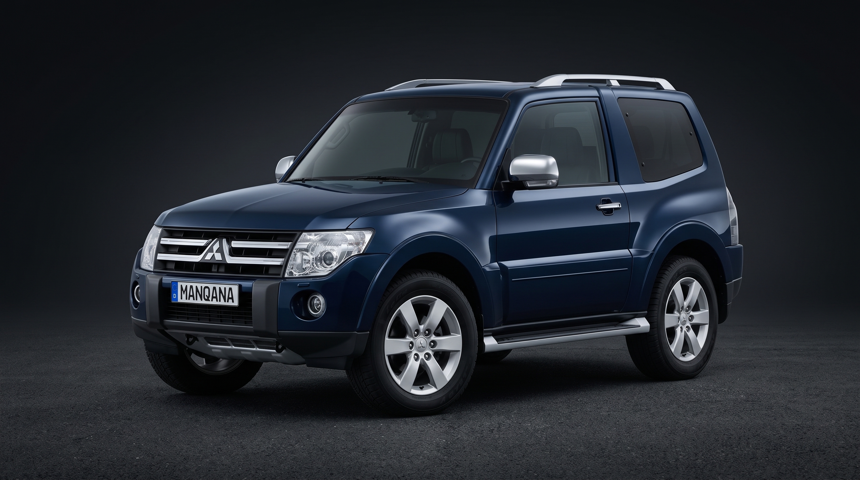 MITSUBISHI PAJERO, 4th generation desktop wallpaper, Manqana