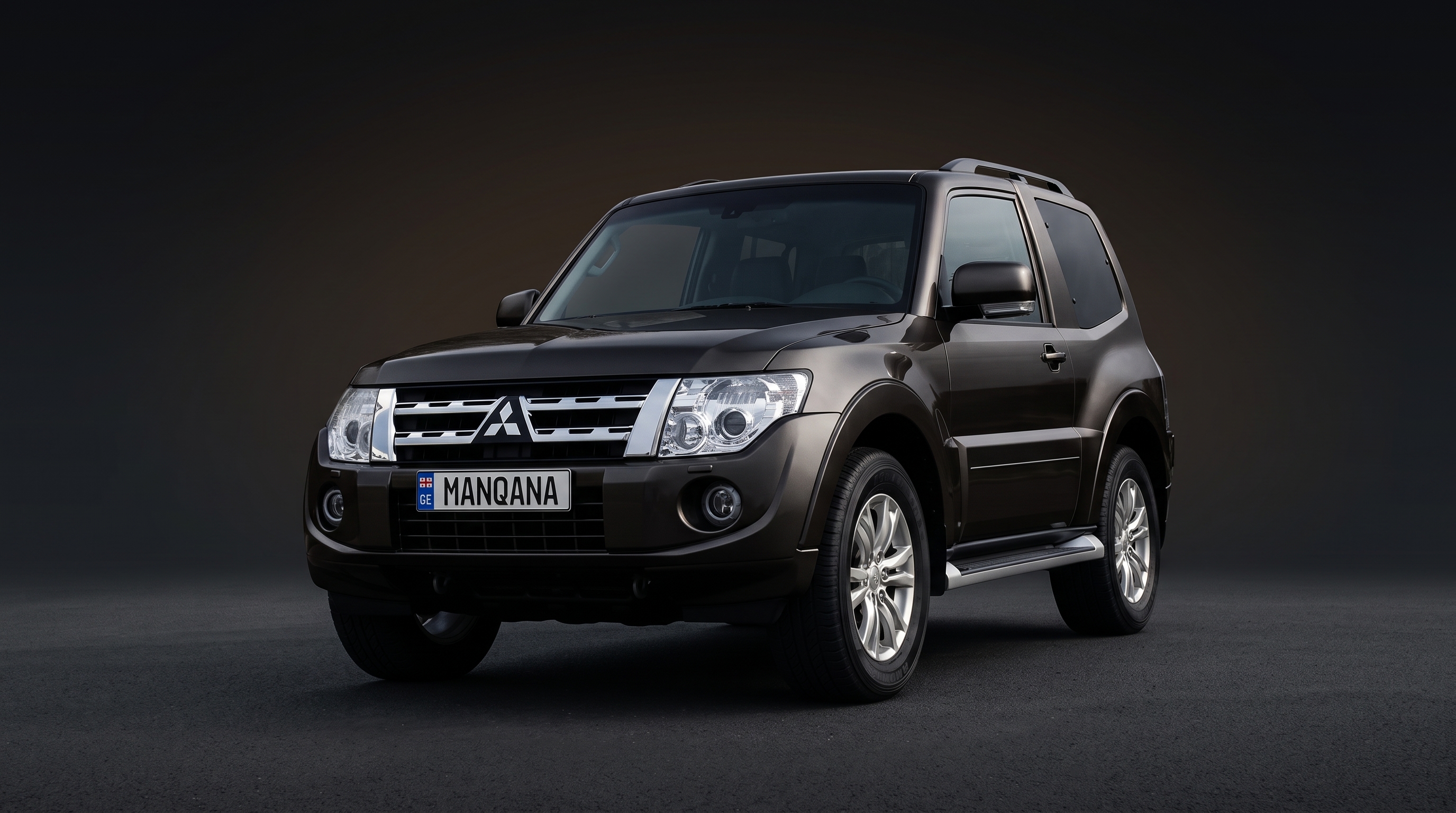 MITSUBISHI PAJERO, 4th generation, 1st facelift desktop wallpaper, Manqana