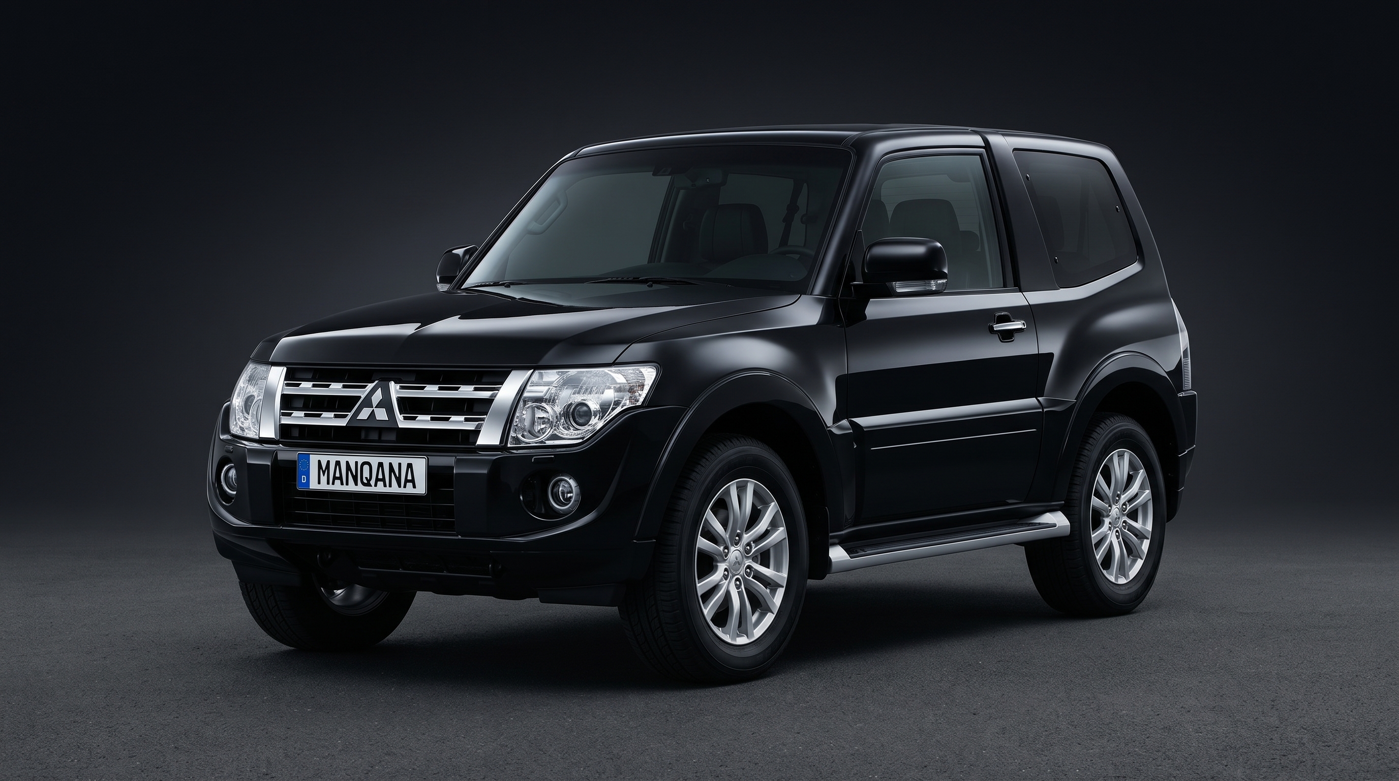 MITSUBISHI PAJERO, 4th generation, 1st facelift desktop wallpaper, Manqana