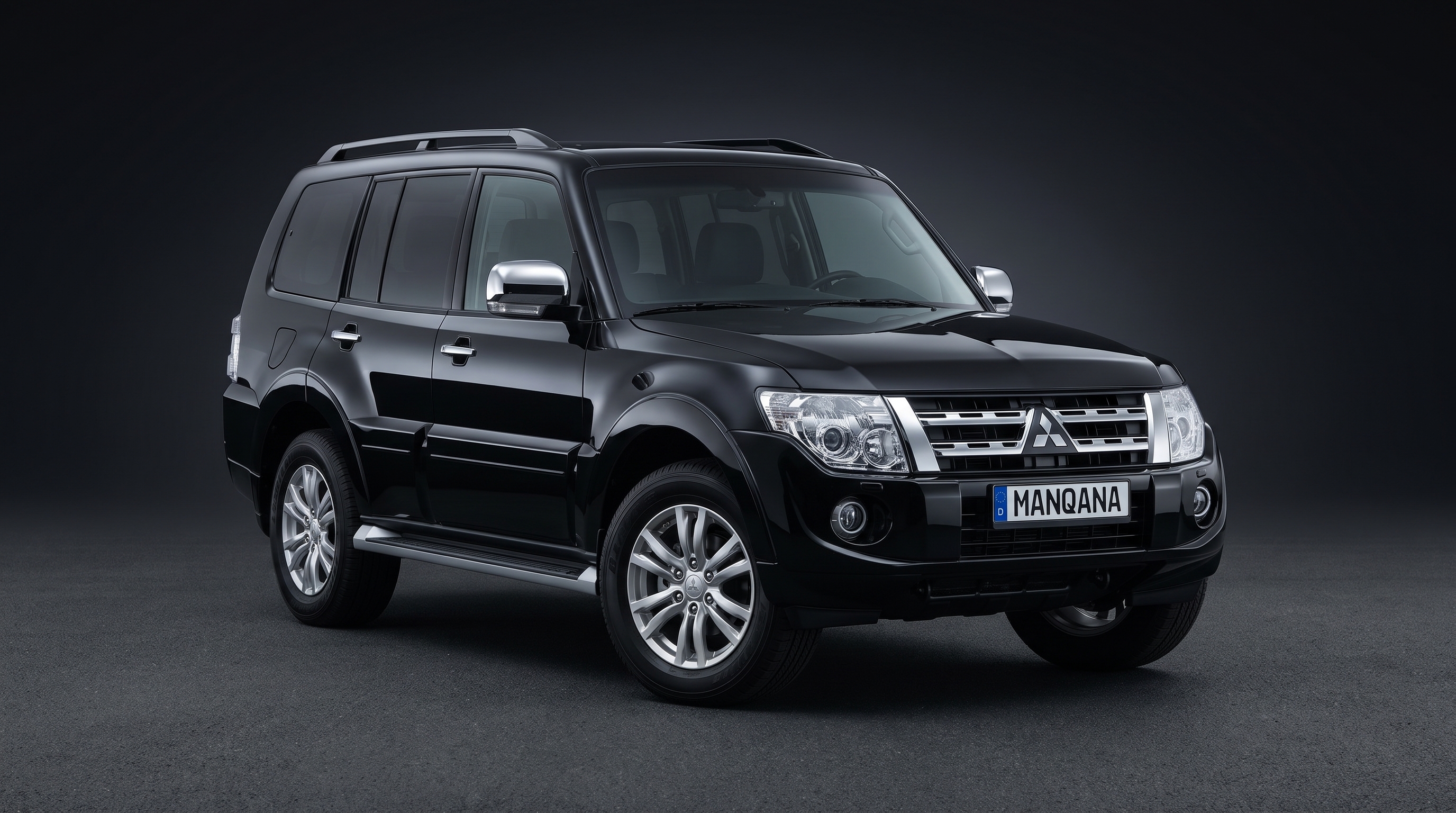 MITSUBISHI PAJERO, 4th generation, 1st facelift desktop wallpaper, Manqana