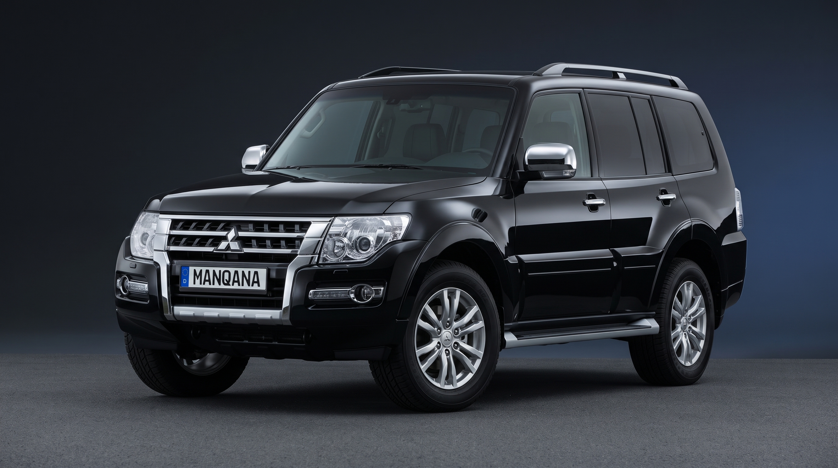MITSUBISHI PAJERO, 4th generation, 2nd facelift desktop wallpaper, Manqana