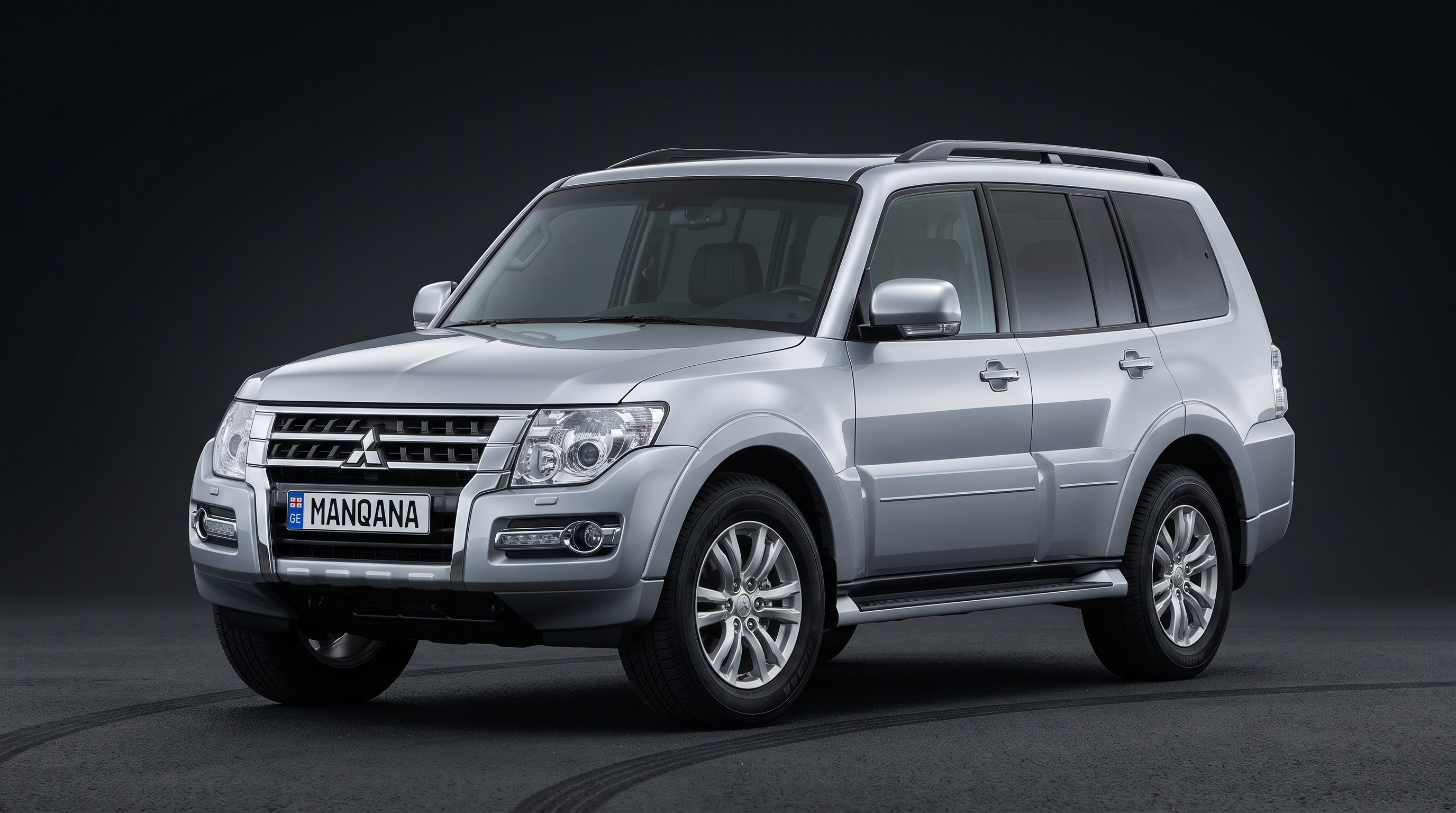 MITSUBISHI PAJERO, 4th generation, 2nd facelift desktop wallpaper, Manqana
