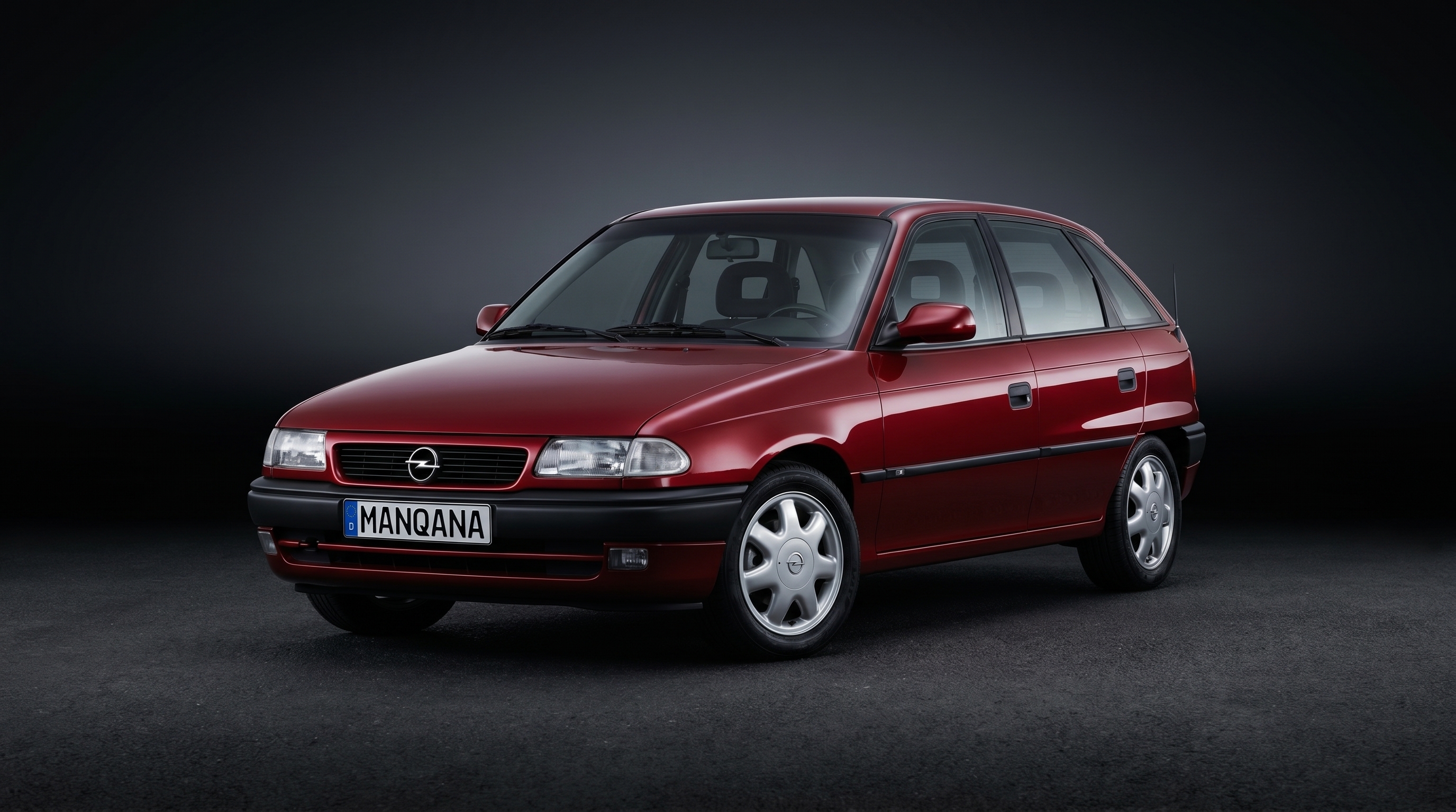 OPEL ASTRA, 1st generation, 1st facelift desktop wallpaper, Manqana