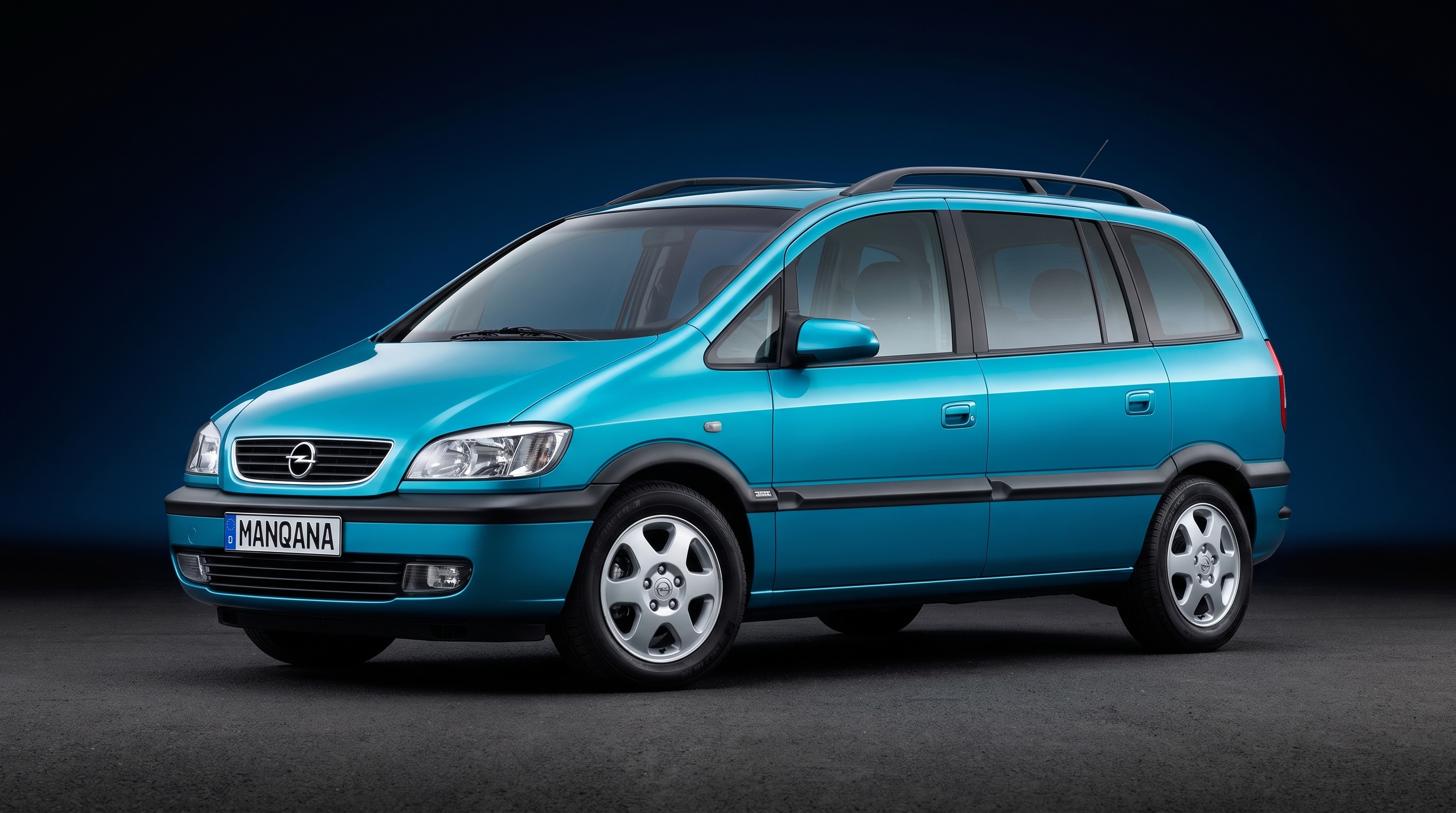 OPEL ZAFIRA, 1-ლი თაობა დესკტოპის ფონი, Manqana