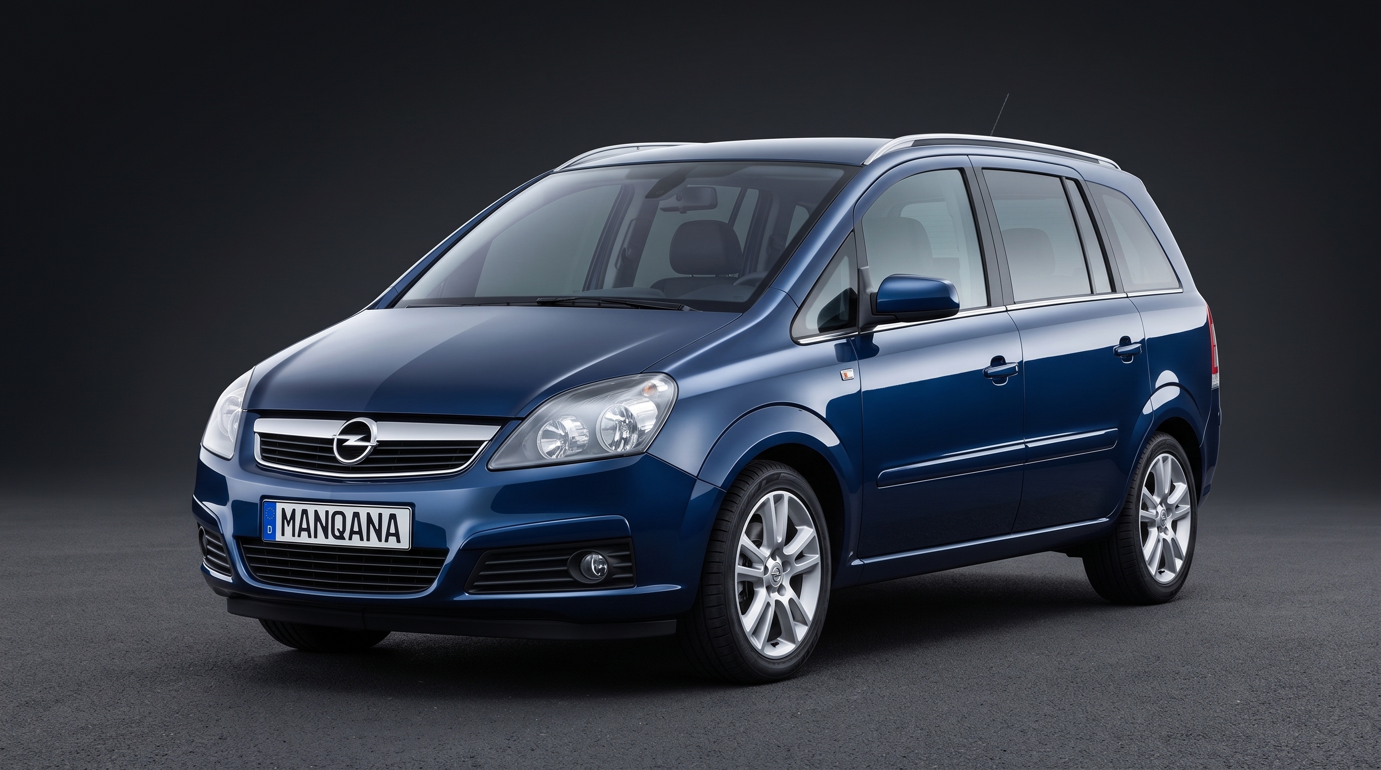 OPEL ZAFIRA, 2nd generation desktop wallpaper, Manqana
