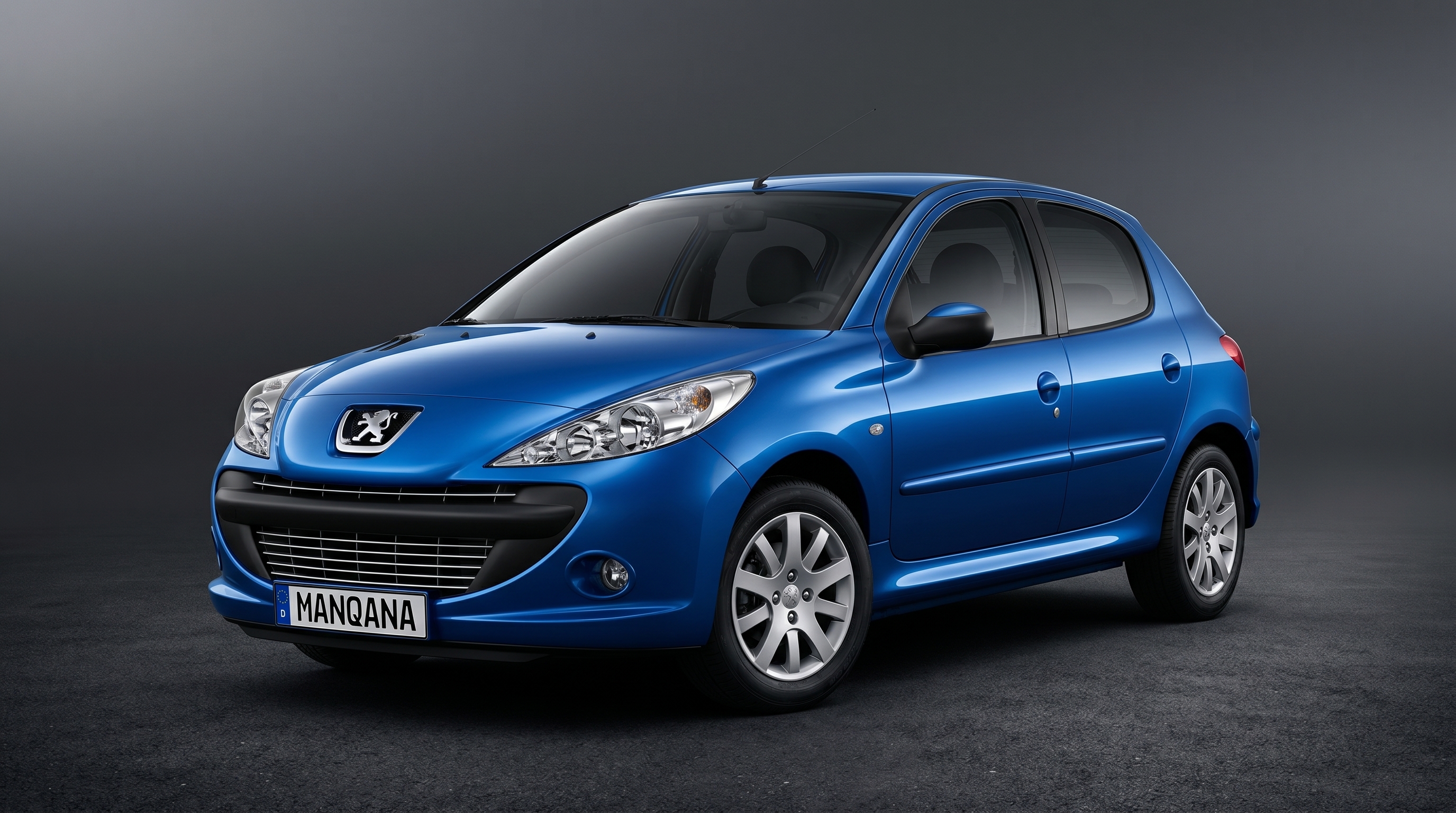 PEUGEOT 206, 1 世代, 2 フェイスリフト デスクトップの壁紙、マンカナ