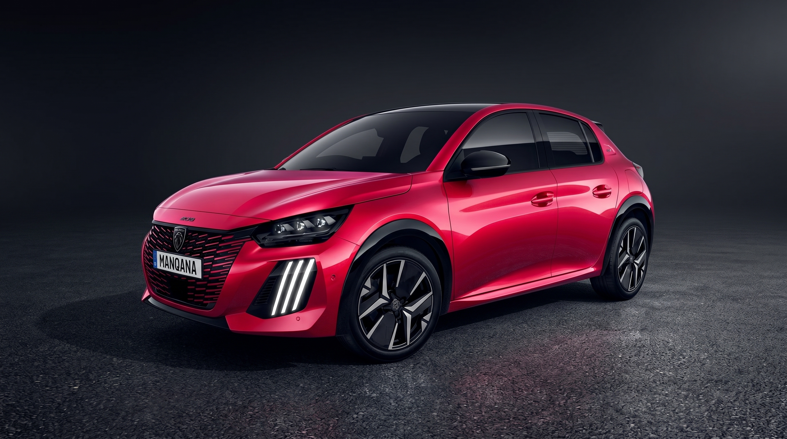 PEUGEOT 208, 2 世代, 1 フェイスリフト デスクトップの壁紙、マンカナ