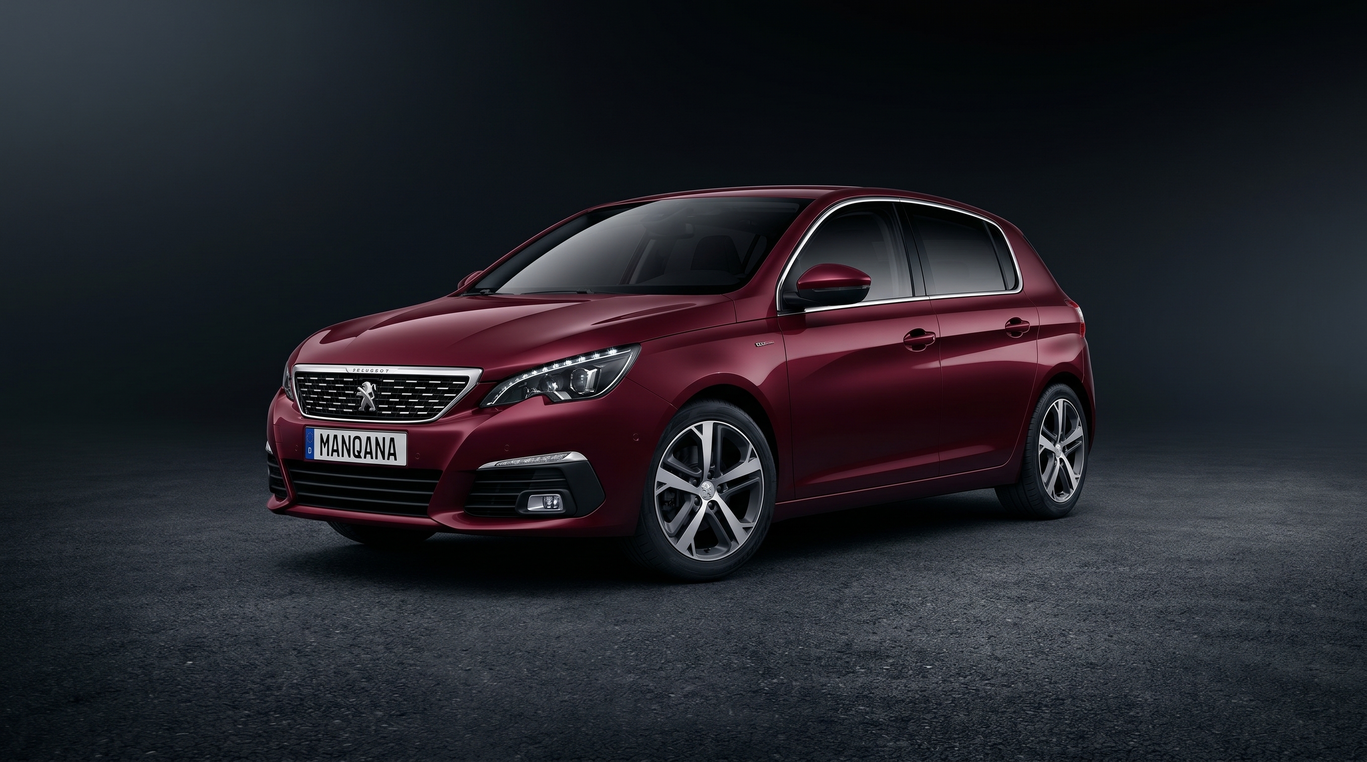 PEUGEOT 308, 2 世代, 1 フェイスリフト デスクトップの壁紙、マンカナ