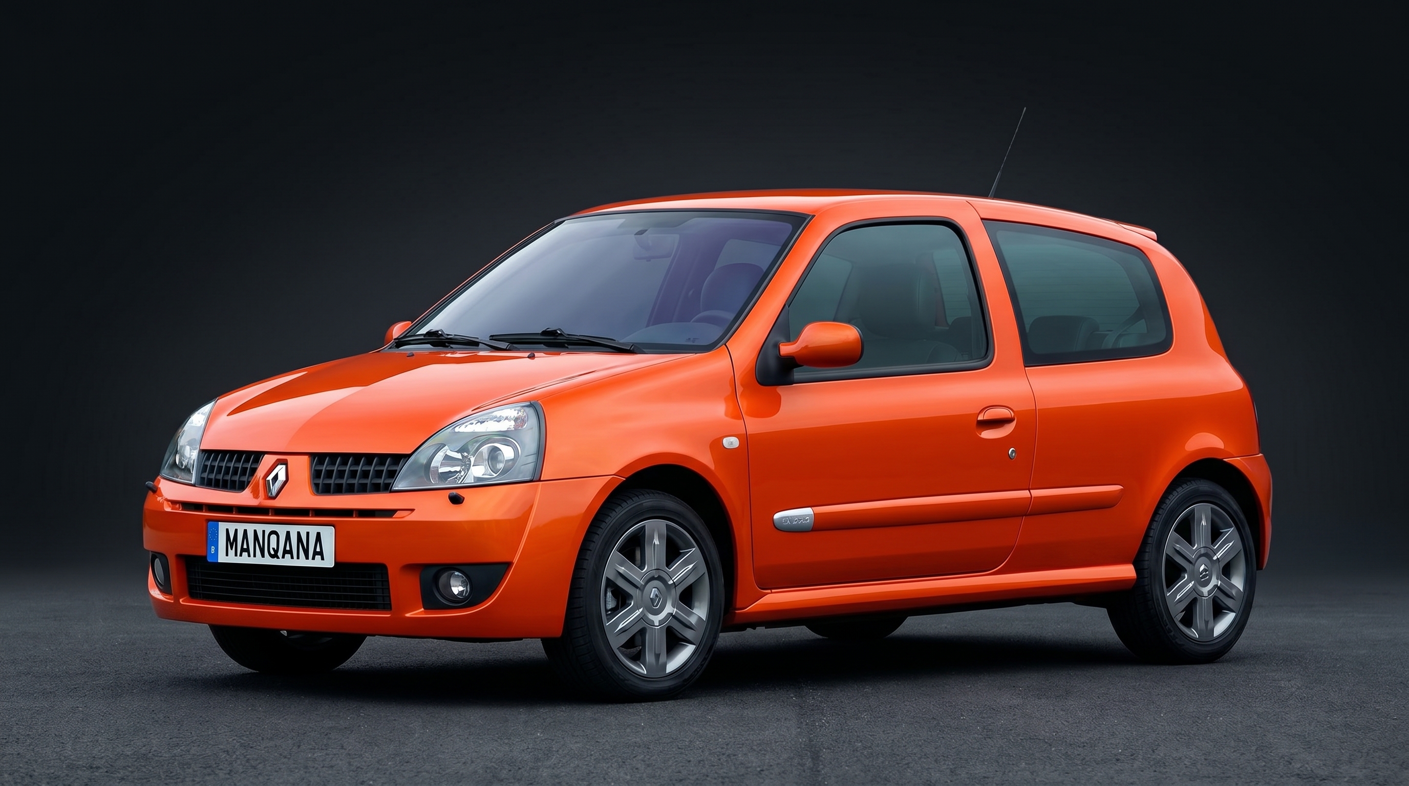 RENAULT CLIO, 2nd generation, 1st facelift desktop wallpaper, Manqana