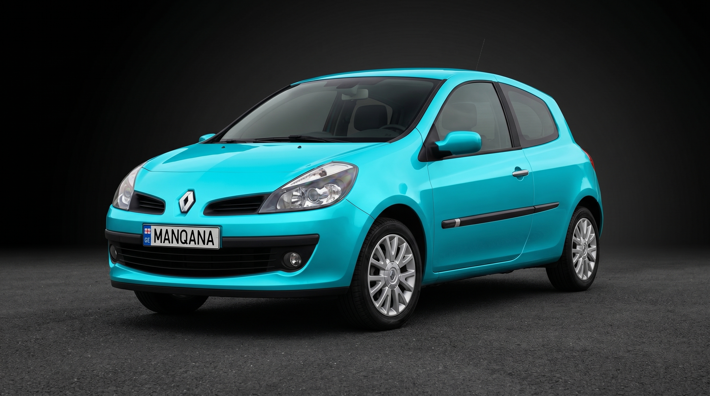 טפט לשולחן העבודה של RENAULT CLIO, 3 דוֹר, Manqana