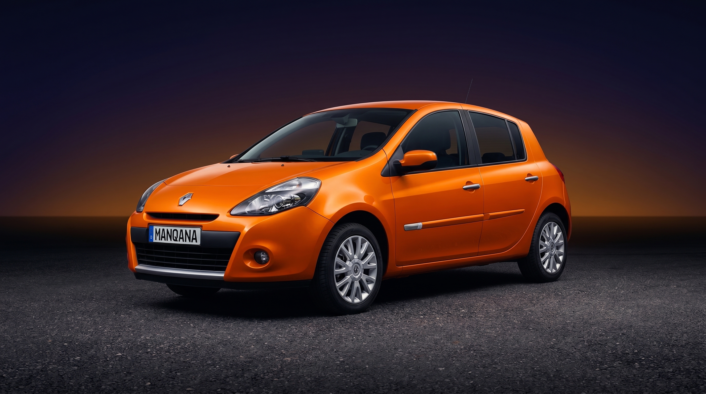 טפט לשולחן העבודה של RENAULT CLIO, 3 דוֹר, 1 מתיחת פנים, Manqana