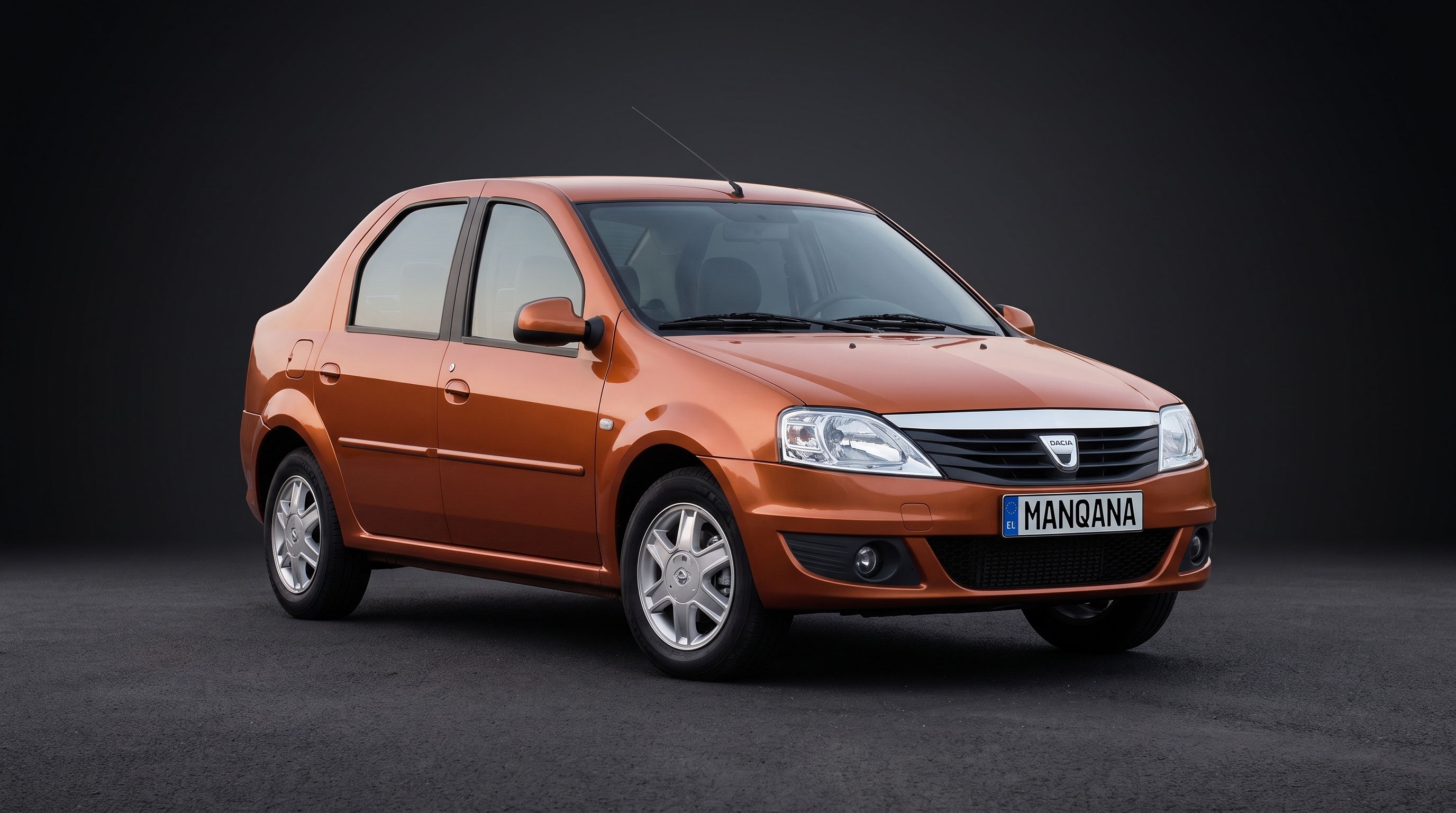 RENAULT LOGAN, 1st generation, 1st facelift desktop wallpaper, Manqana