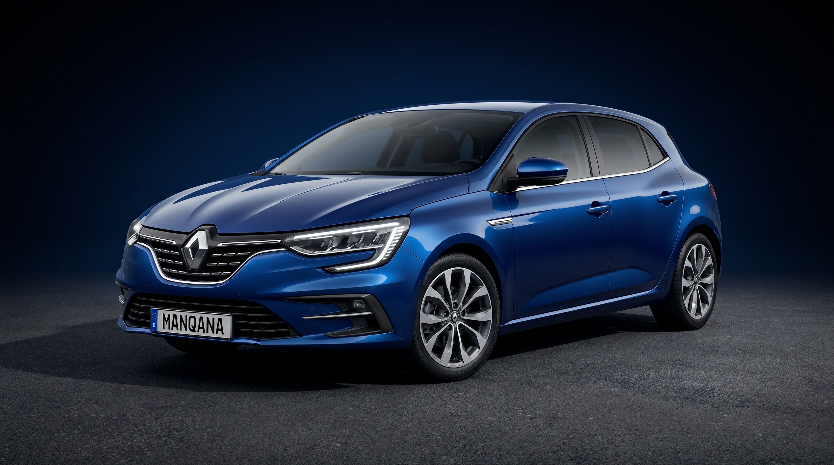 טפט לשולחן העבודה של RENAULT MEGANE, 4 דוֹר, 1 מתיחת פנים, Manqana