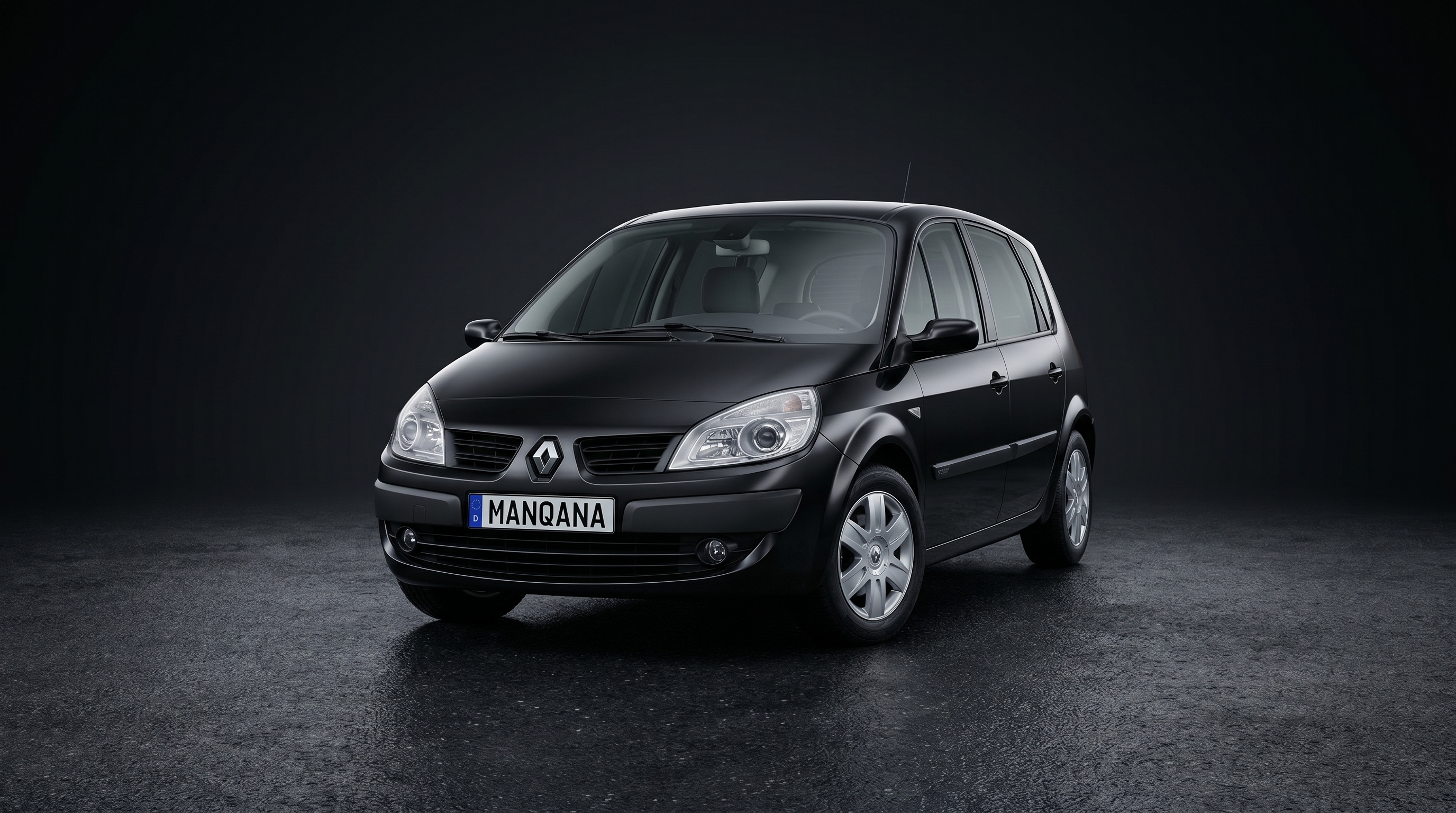 RENAULT SCENIC, 2nd generation desktop wallpaper, Manqana