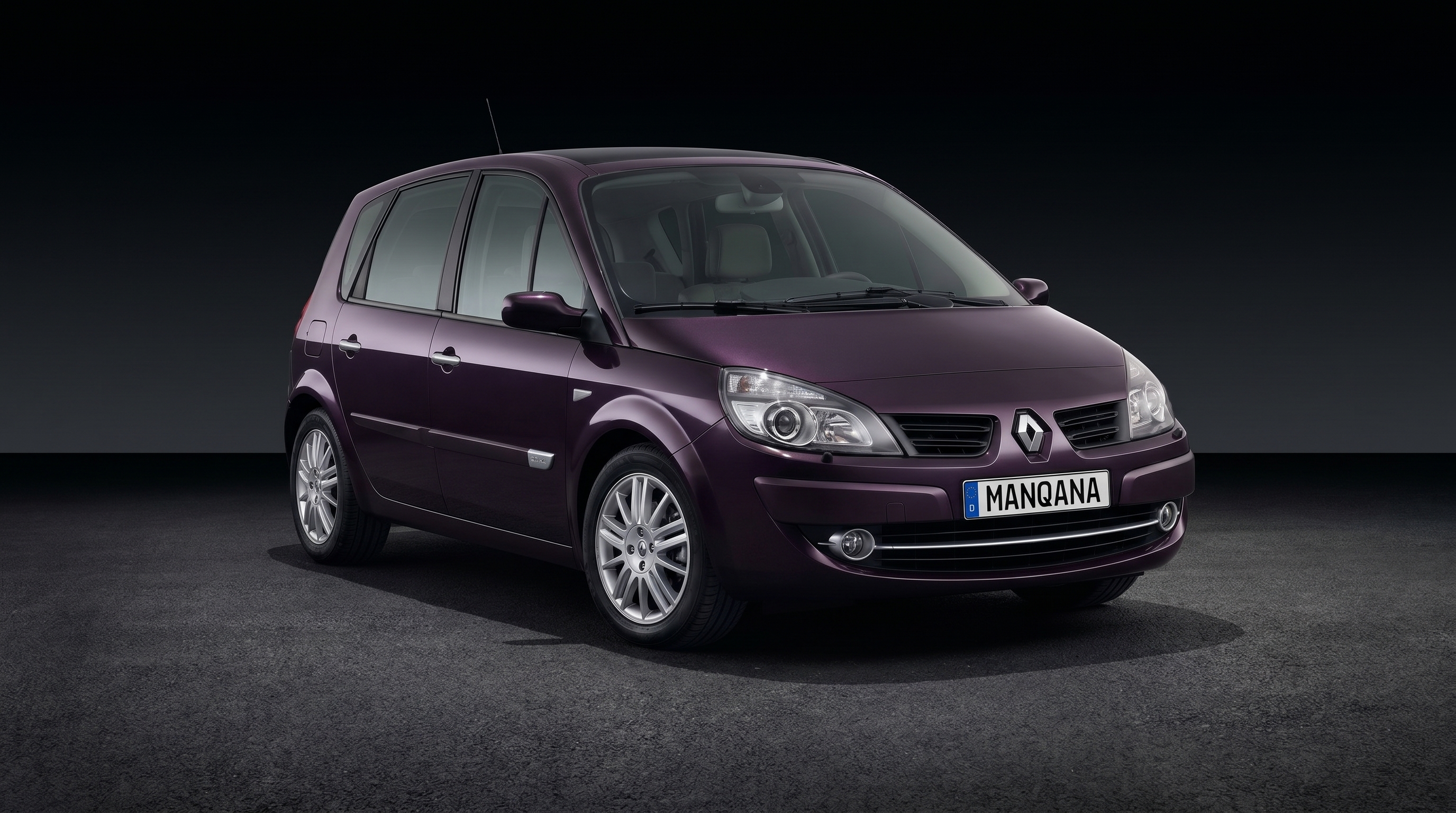 RENAULT SCENIC, 2nd generation, 1st facelift desktop wallpaper, Manqana