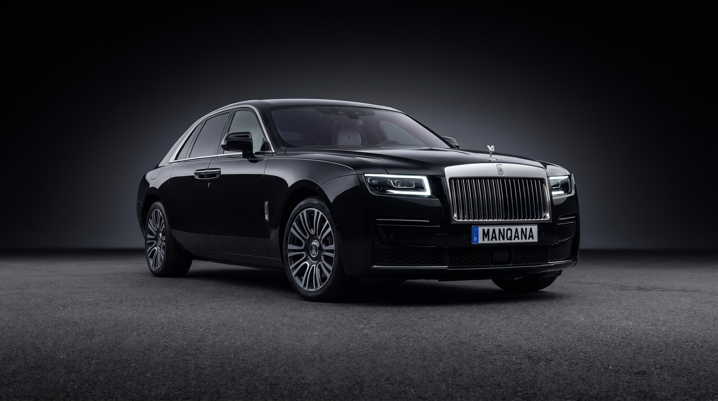 ROLLS-ROYCE GHOST, 2nd generation desktop wallpaper, Manqana