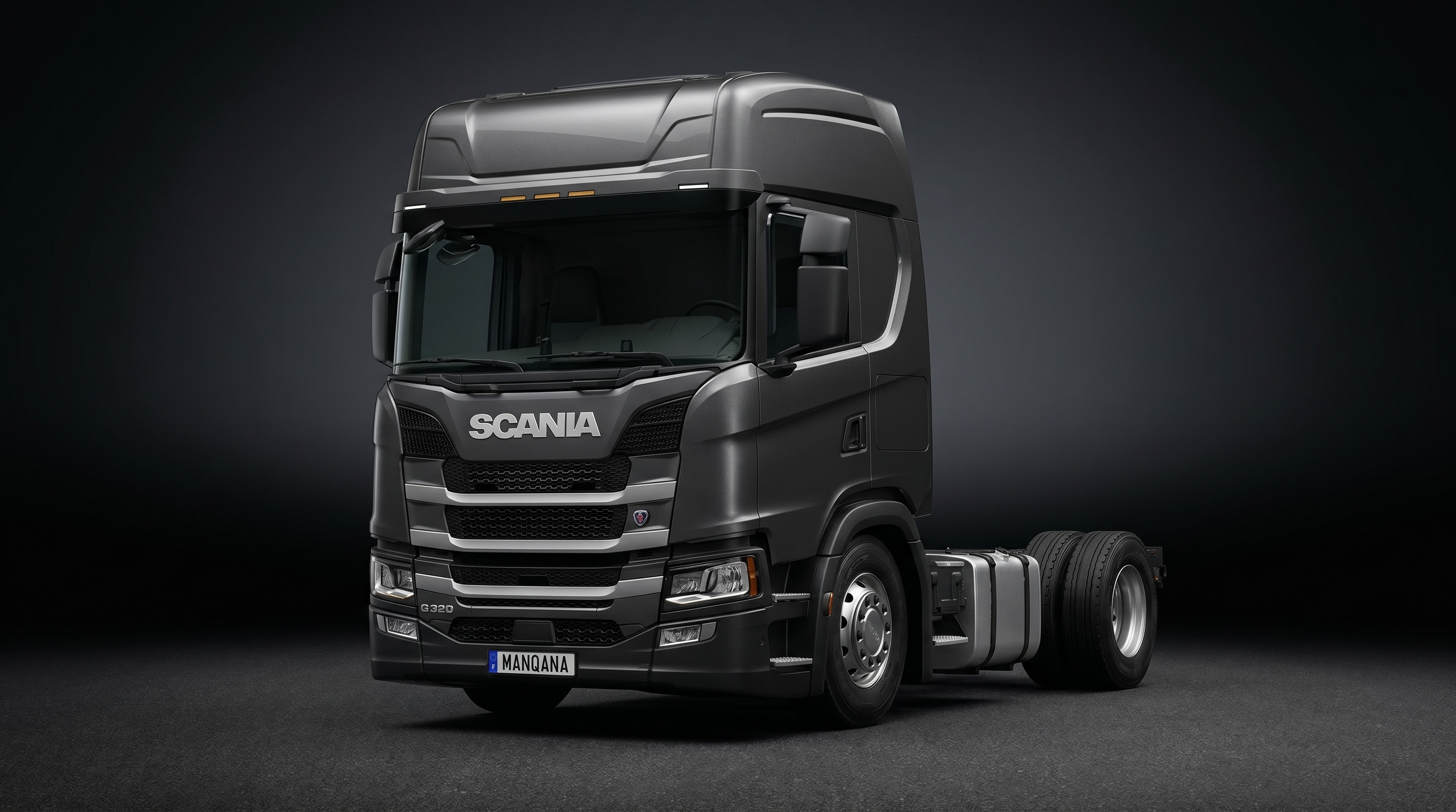 SCANIA G-SERIES-4X2, 2nd generation desktop wallpaper, Manqana