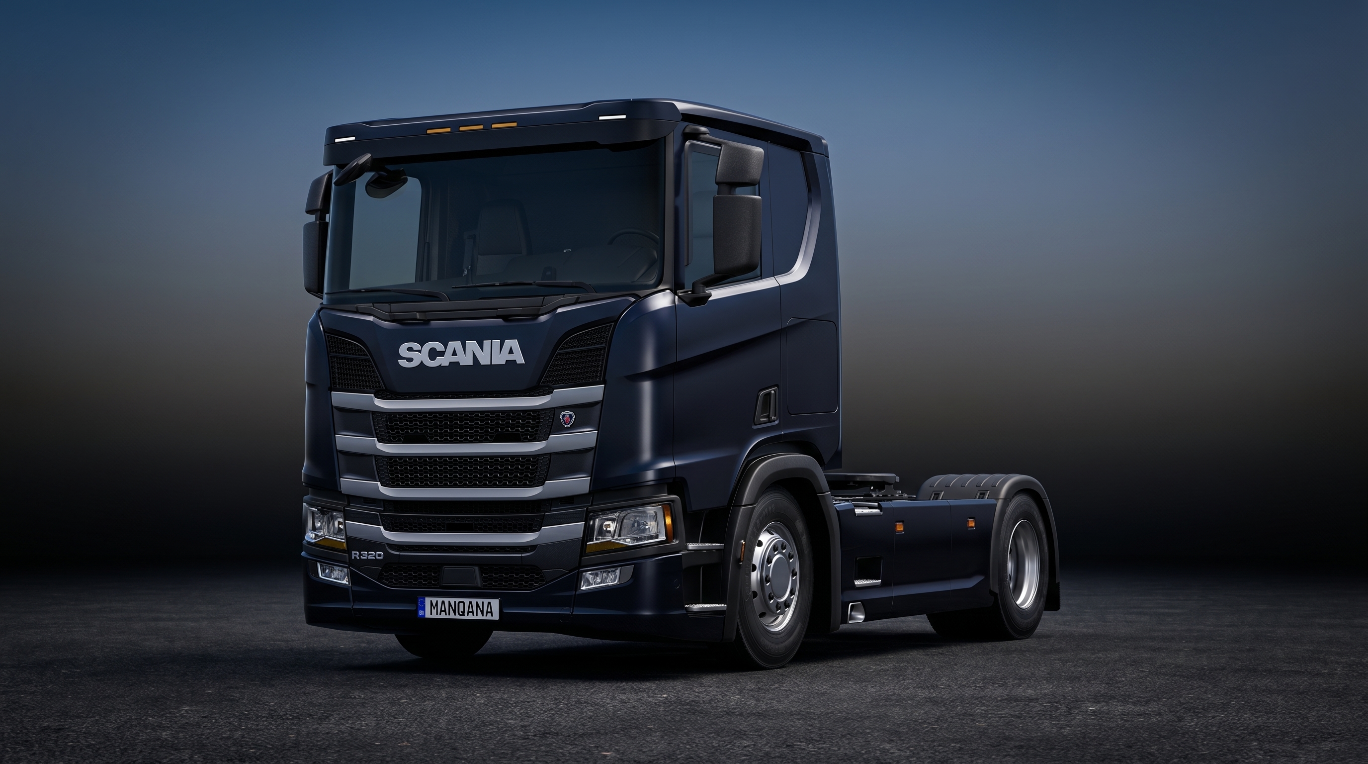 SCANIA R-SERIES-4X2, 2nd generation desktop wallpaper, Manqana