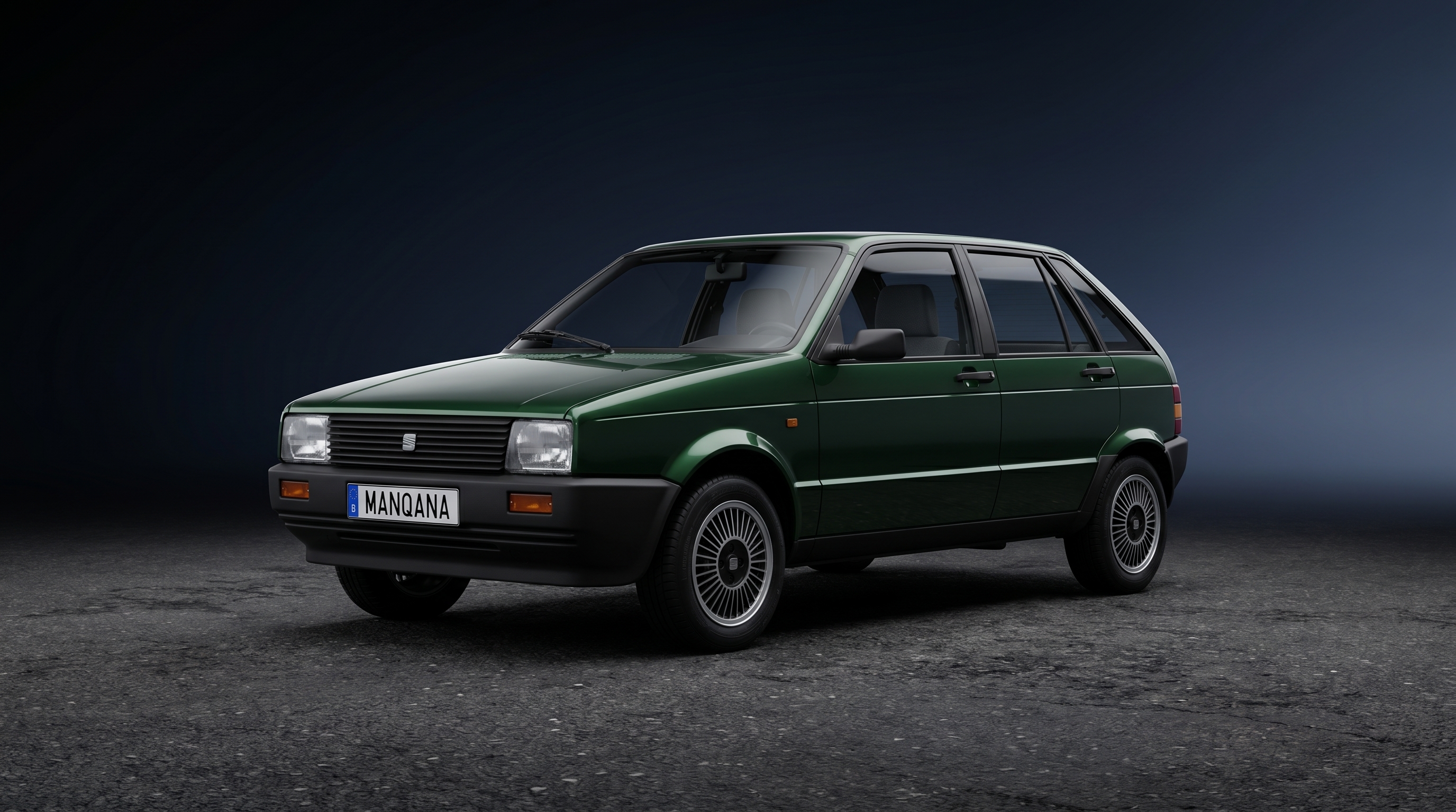 Обои для рабочего стола SEAT IBIZA, 1-е поколение, Манкана