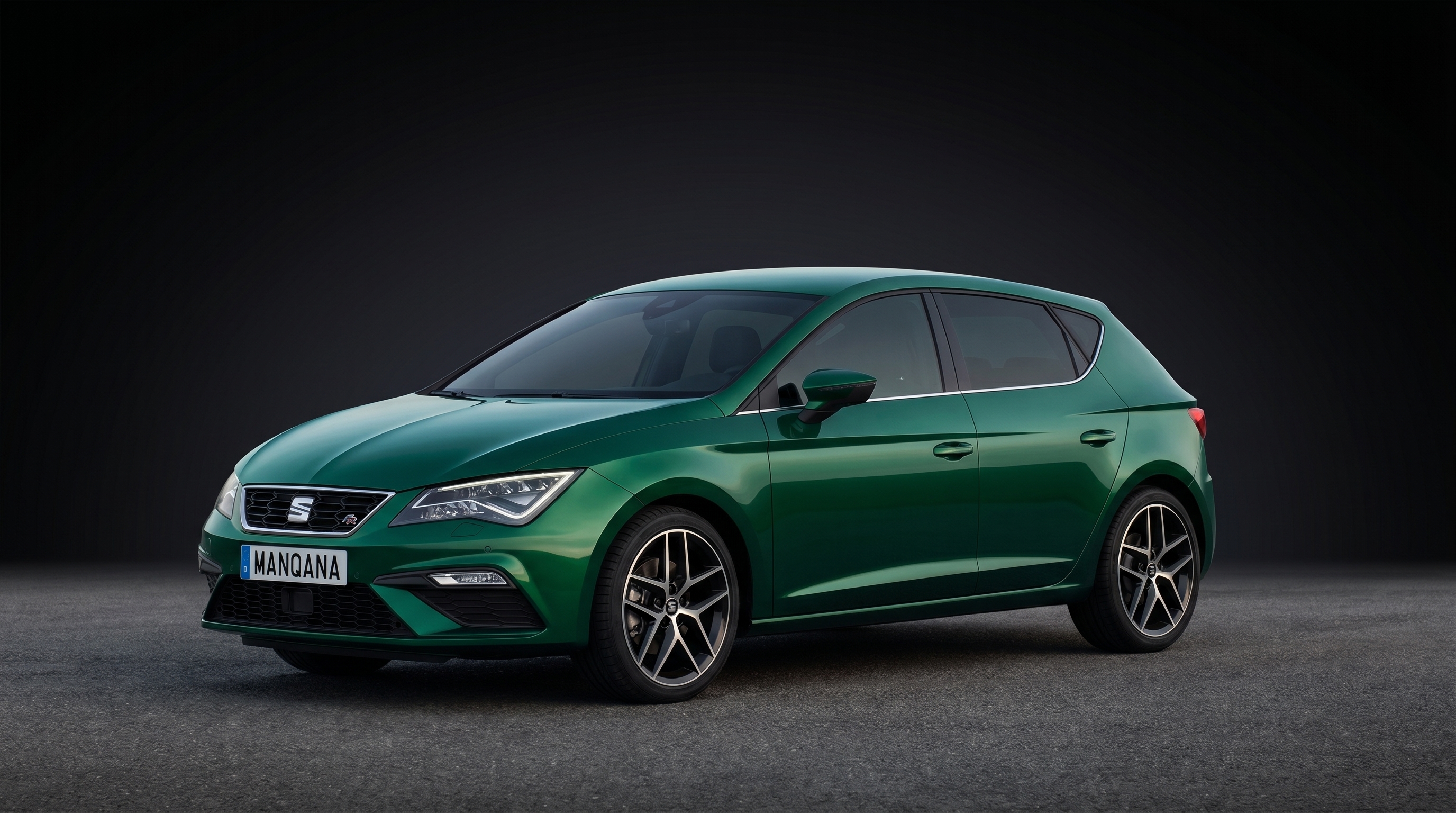 טפט לשולחן העבודה של SEAT LEON, 3 דוֹר, 1 מתיחת פנים, Manqana