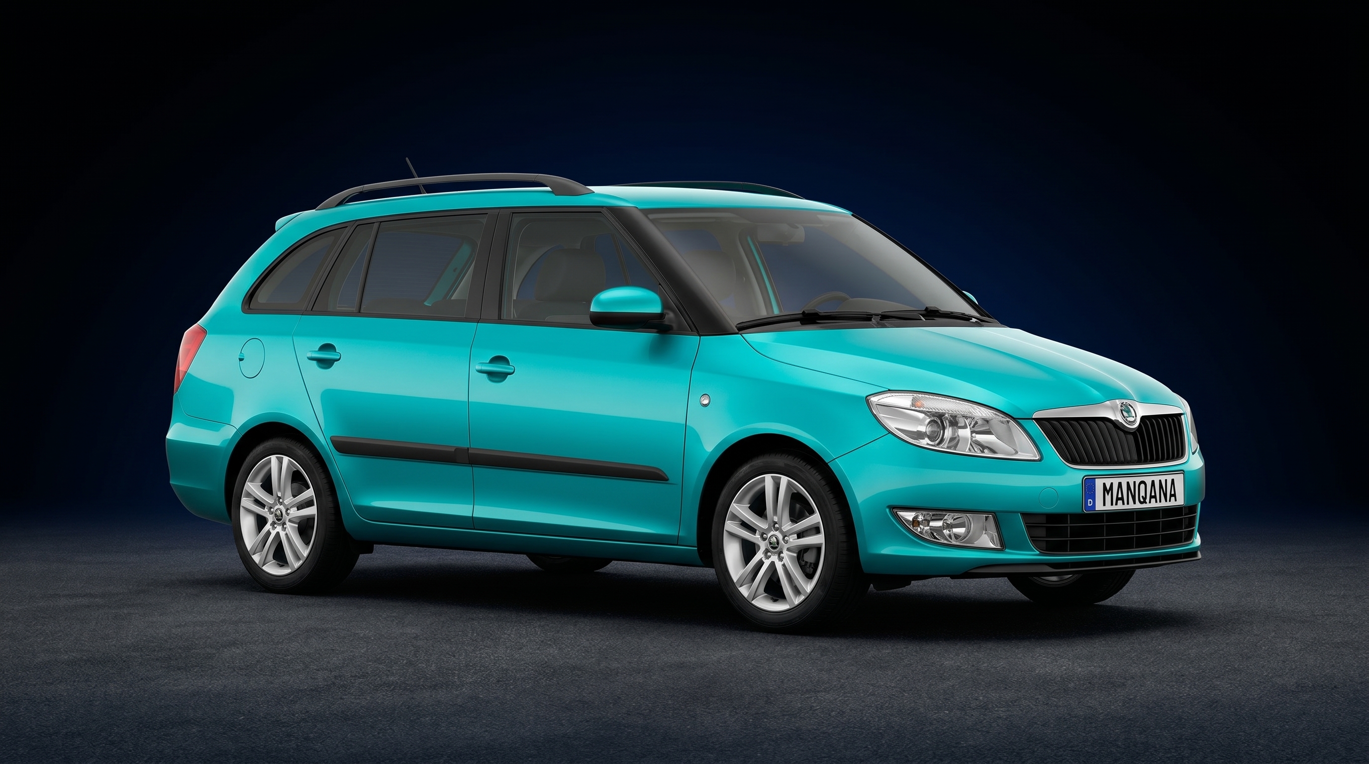 Обои для рабочего стола SKODA FABIA, 2-е поколение, 1-й рестайлинг, Манкана