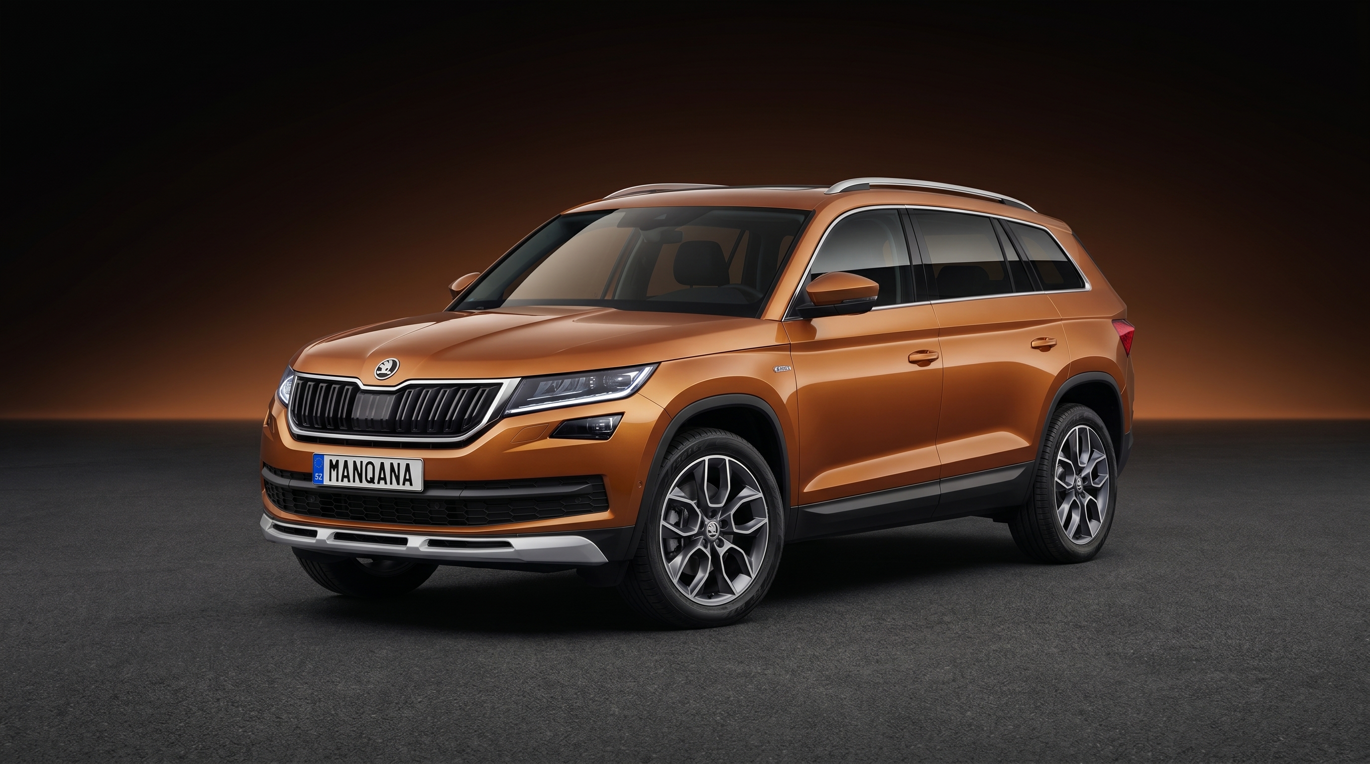 SKODA KODIAQ, 1 世代 デスクトップの壁紙、マンカナ