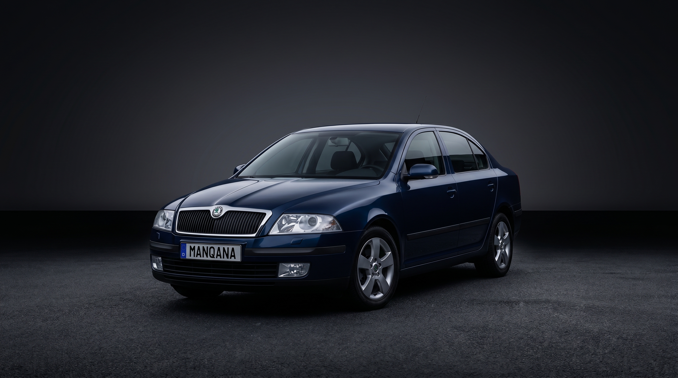 SKODA OCTAVIA, 2nd generation desktop wallpaper, Manqana