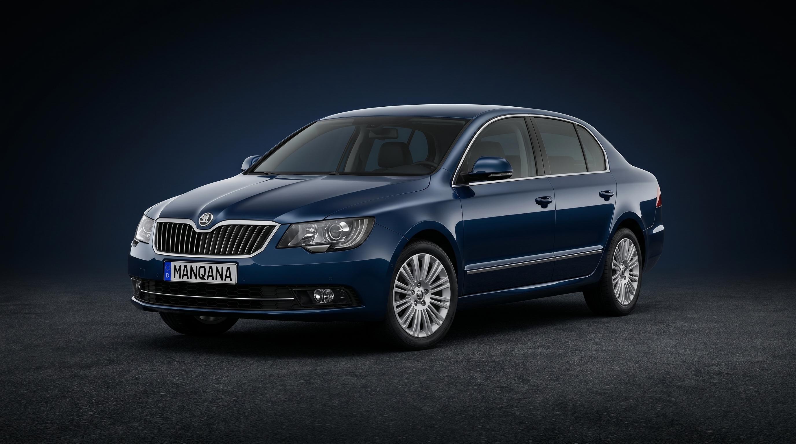טפט לשולחן העבודה של SKODA SUPERB, 2 דוֹר, 1 מתיחת פנים, Manqana