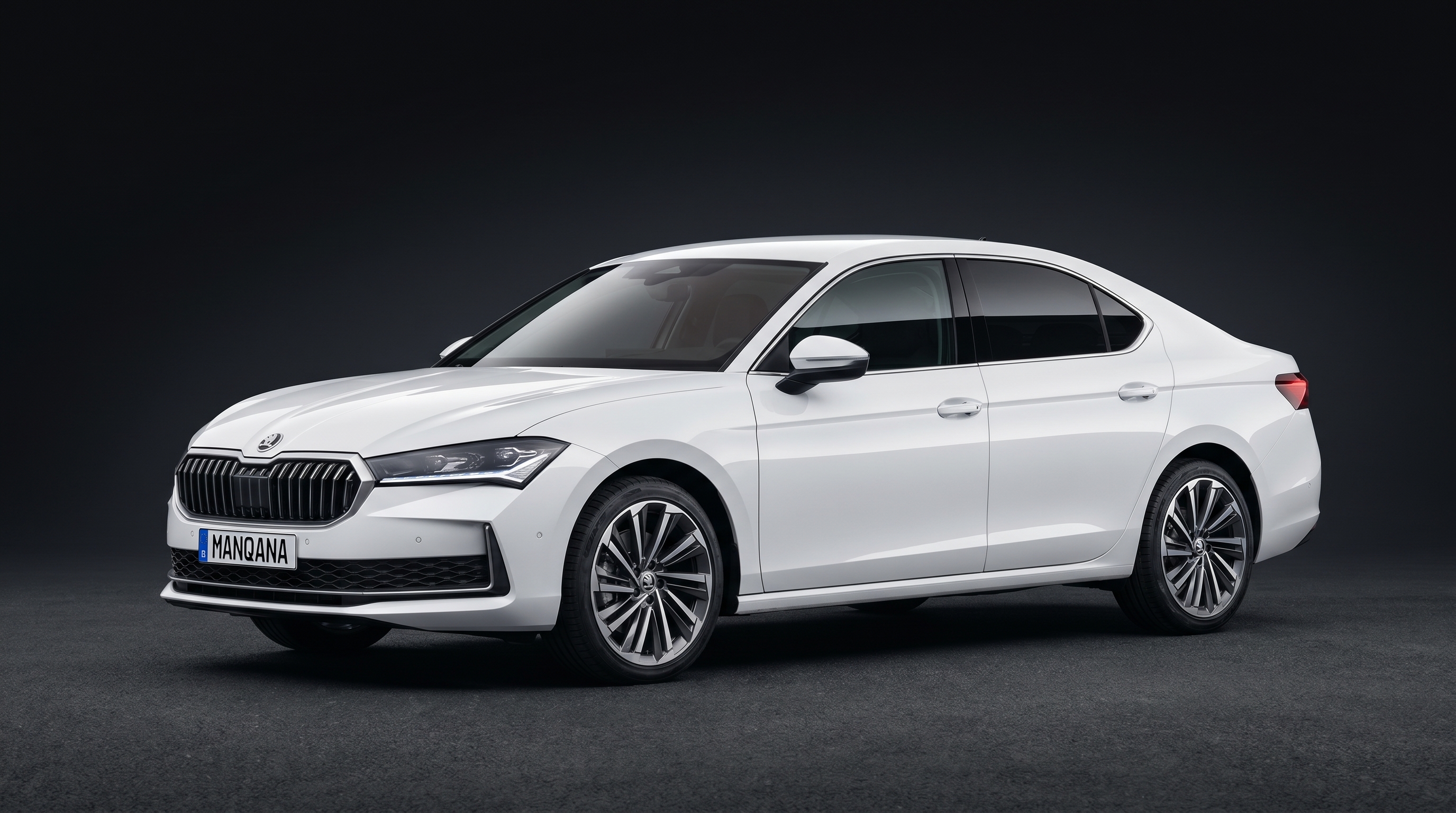 SKODA SUPERB, 4th generation desktop wallpaper, Manqana
