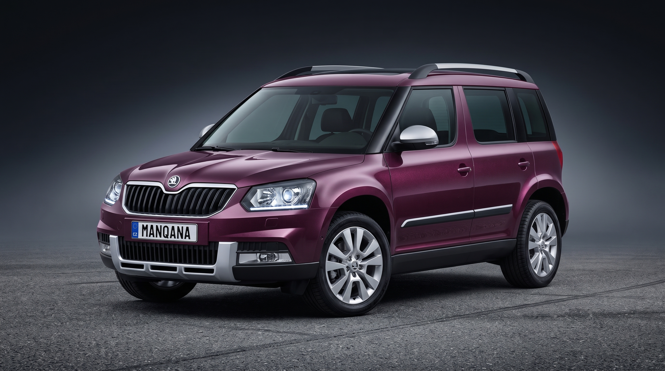 Обои для рабочего стола SKODA YETI, 1-е поколение, 1-й рестайлинг, Манкана