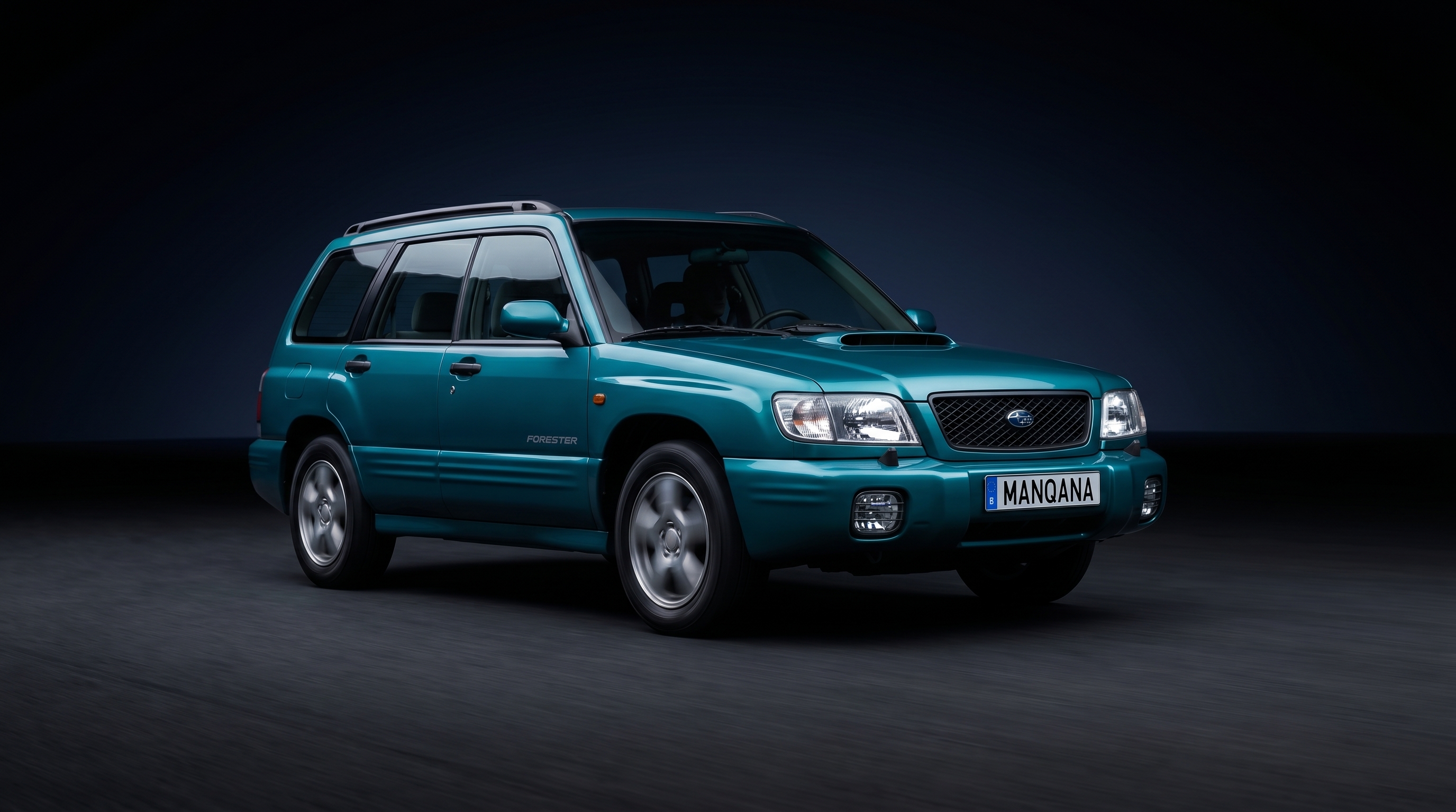SUBARU FORESTER, 1st generation, 1st facelift desktop wallpaper, Manqana