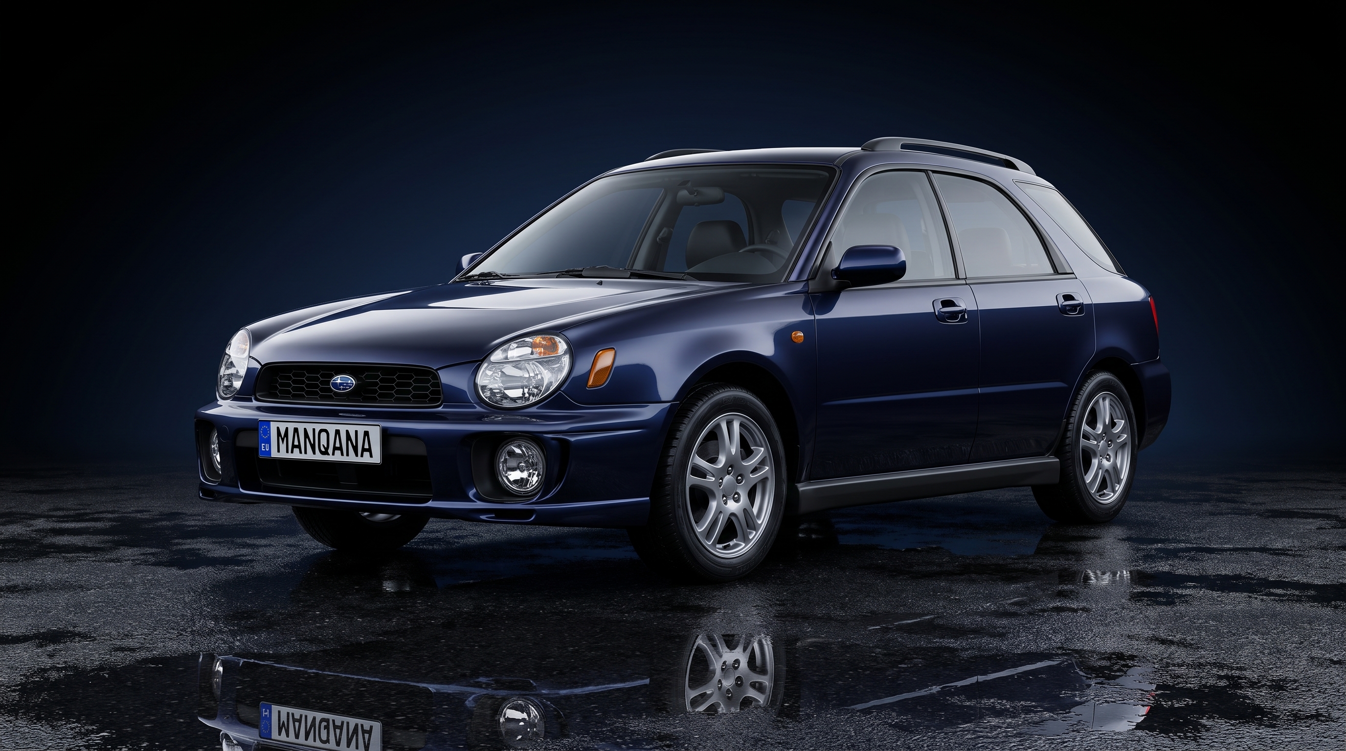 SUBARU IMPREZA, 2 世代 デスクトップの壁紙、マンカナ