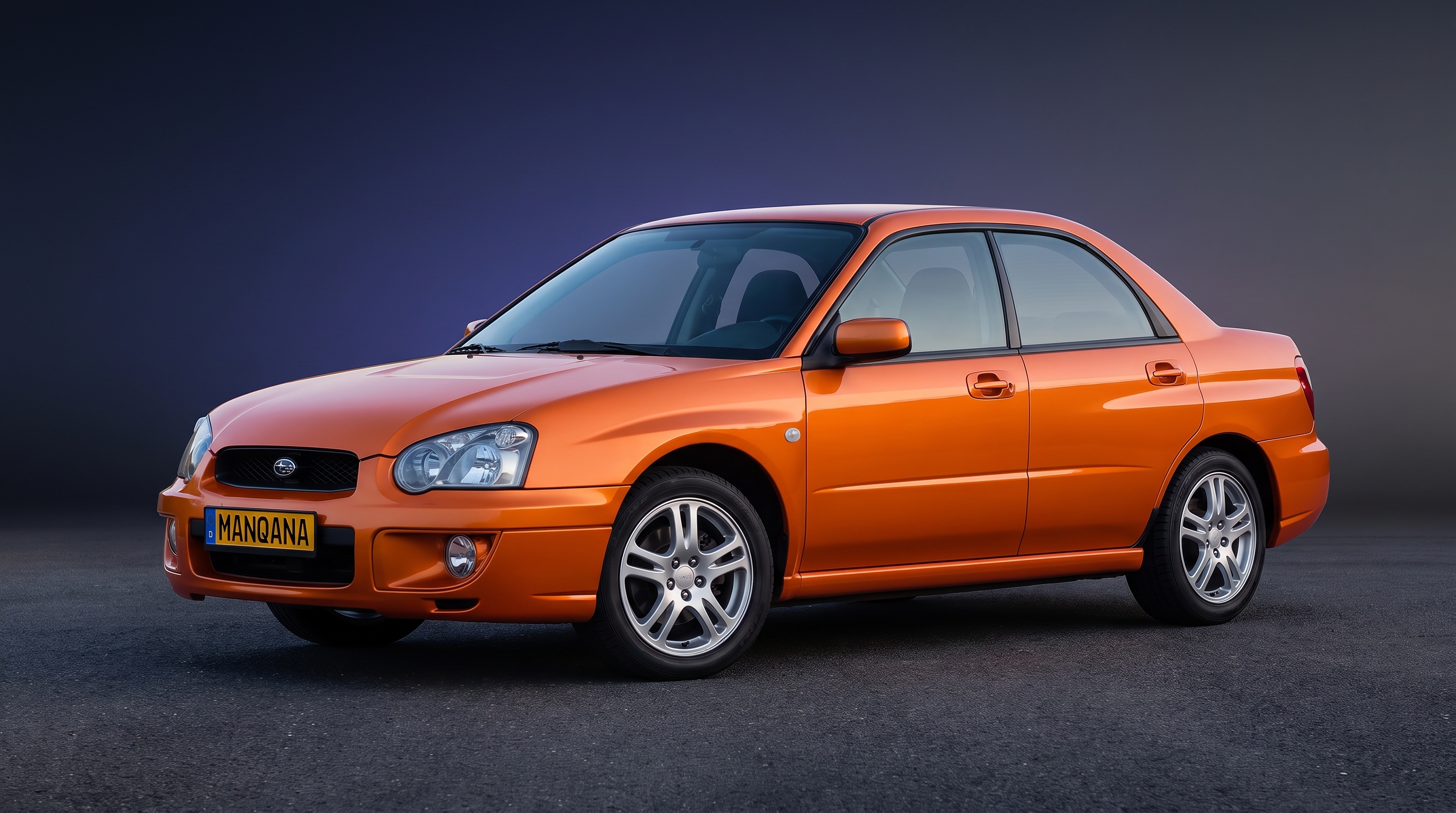 SUBARU IMPREZA, 2 世代, 1 フェイスリフト デスクトップの壁紙、マンカナ