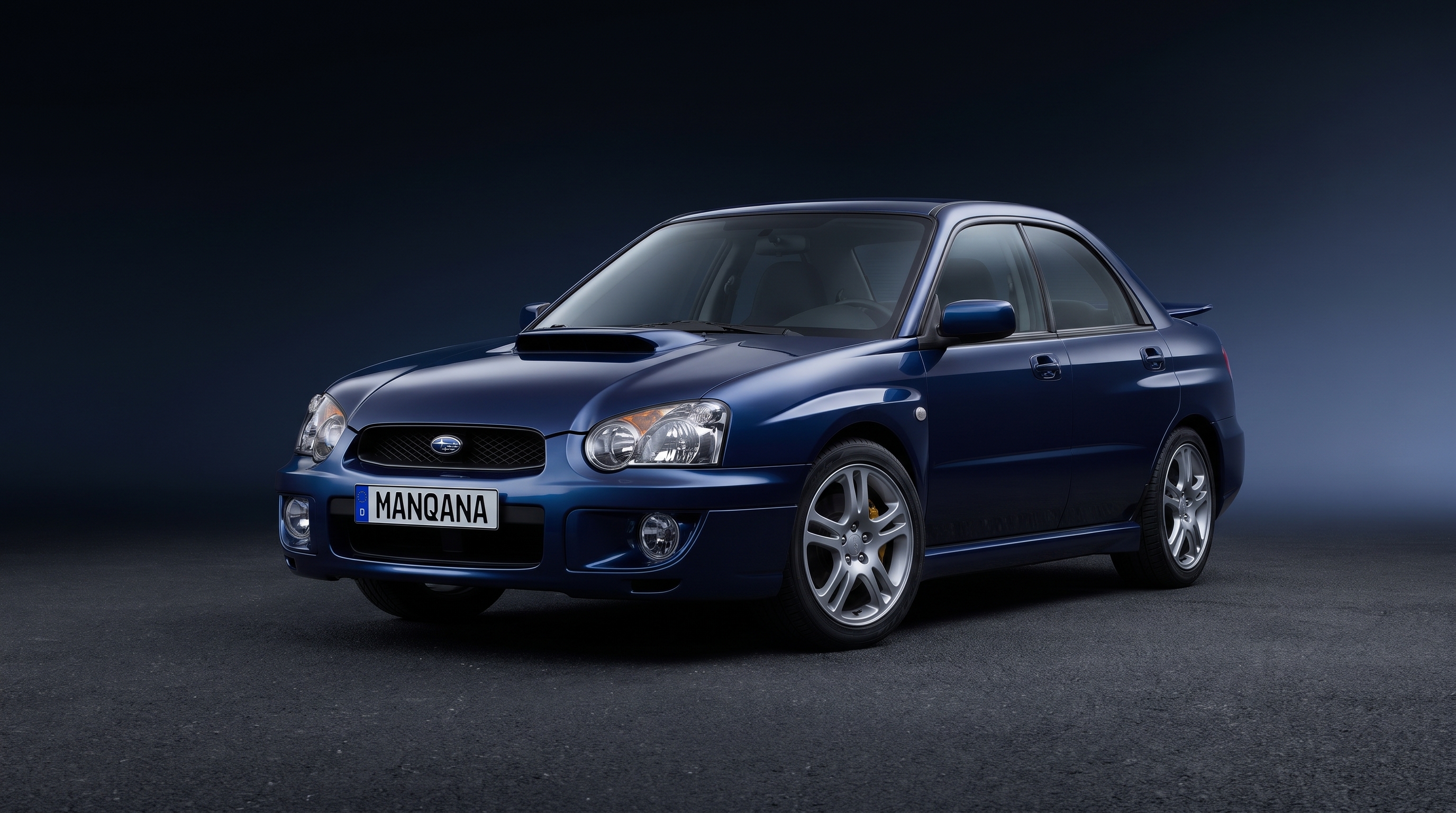 SUBARU IMPREZA, 2nd generation, 1st facelift desktop wallpaper, Manqana