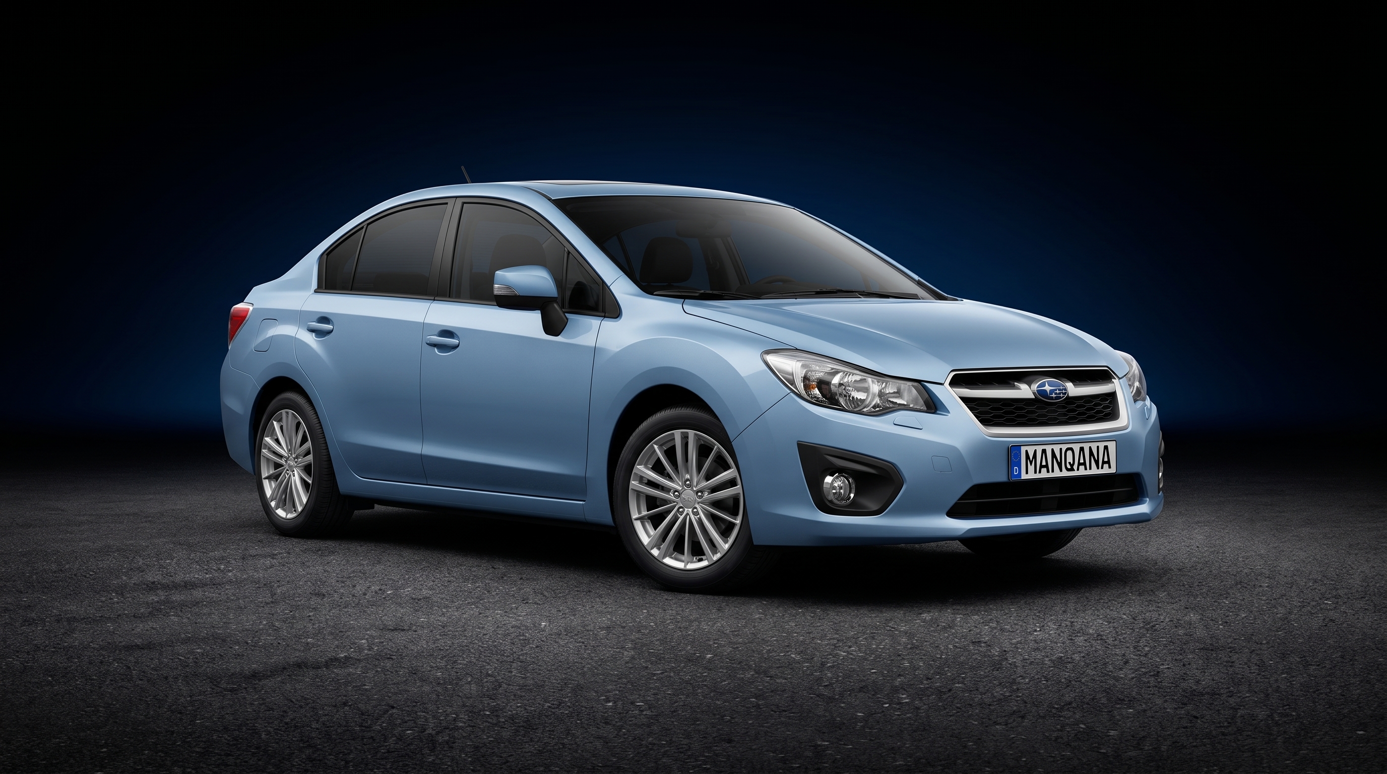 Обои для рабочего стола SUBARU IMPREZA, 4-е поколение, Манкана