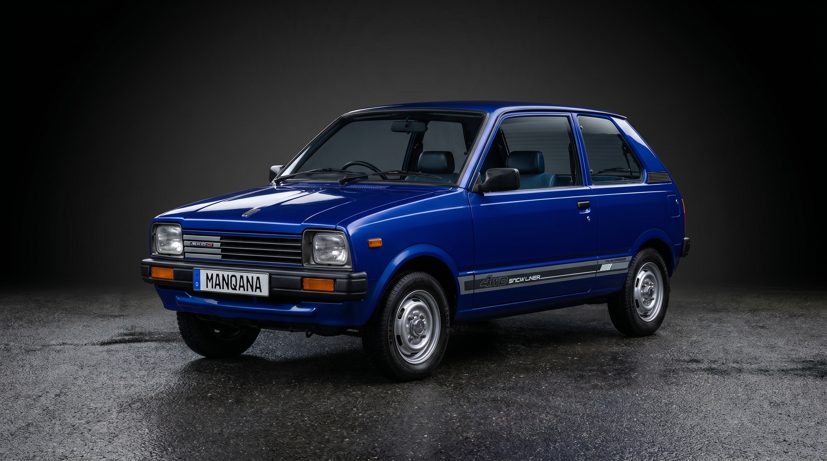 SUZUKI ALTO, 1st generation, 1st facelift desktop wallpaper, Manqana