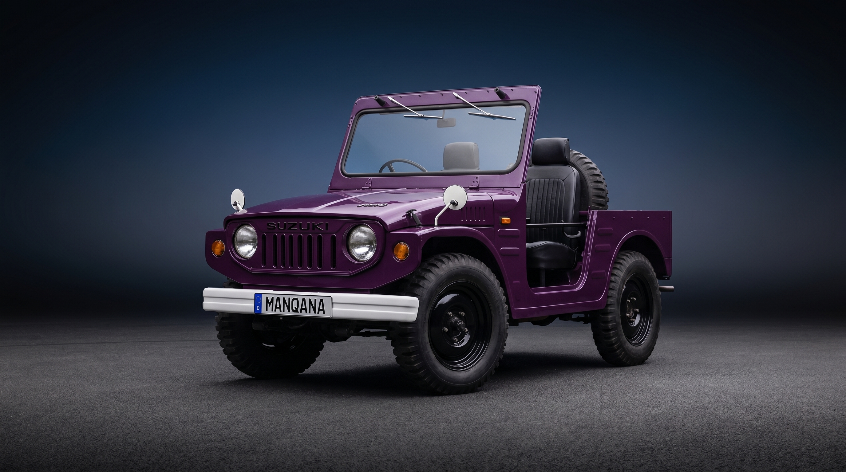 טפט לשולחן העבודה של SUZUKI JIMNY, 1 דוֹר, 1 מתיחת פנים, Manqana