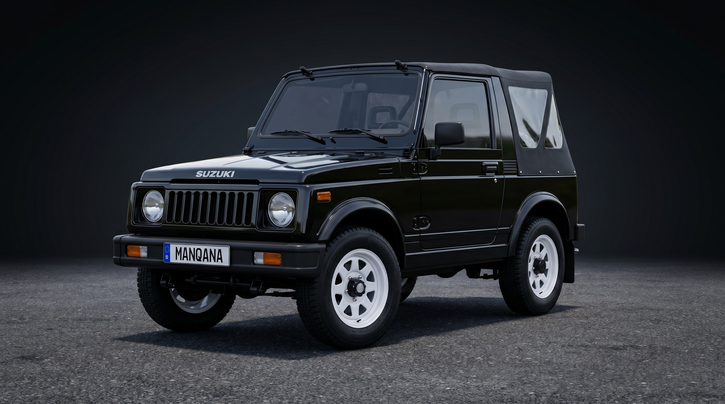 Обои для рабочего стола SUZUKI JIMNY, 2-е поколение, Манкана