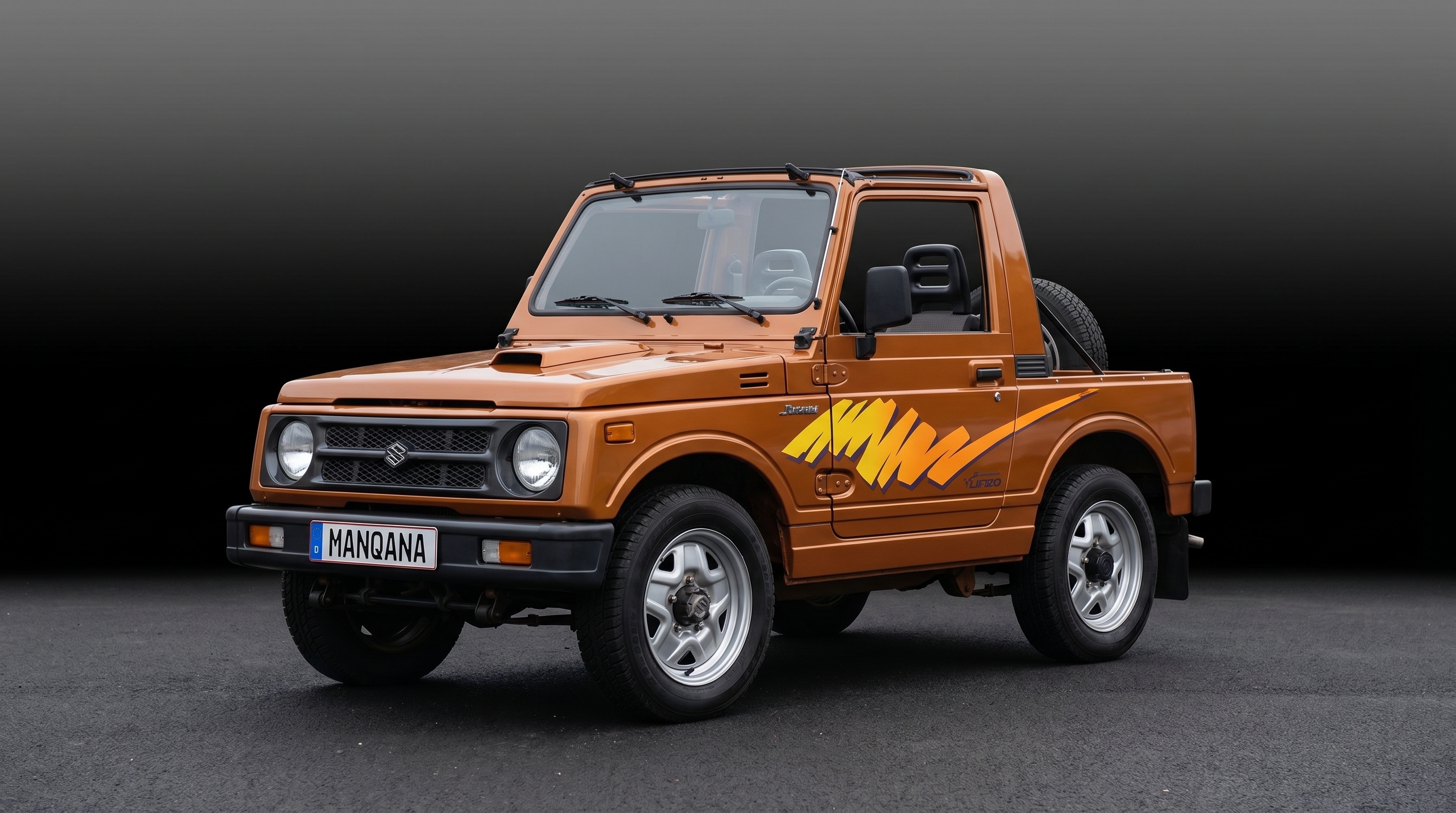 SUZUKI JIMNY, 2 世代, 2 フェイスリフト デスクトップの壁紙、マンカナ