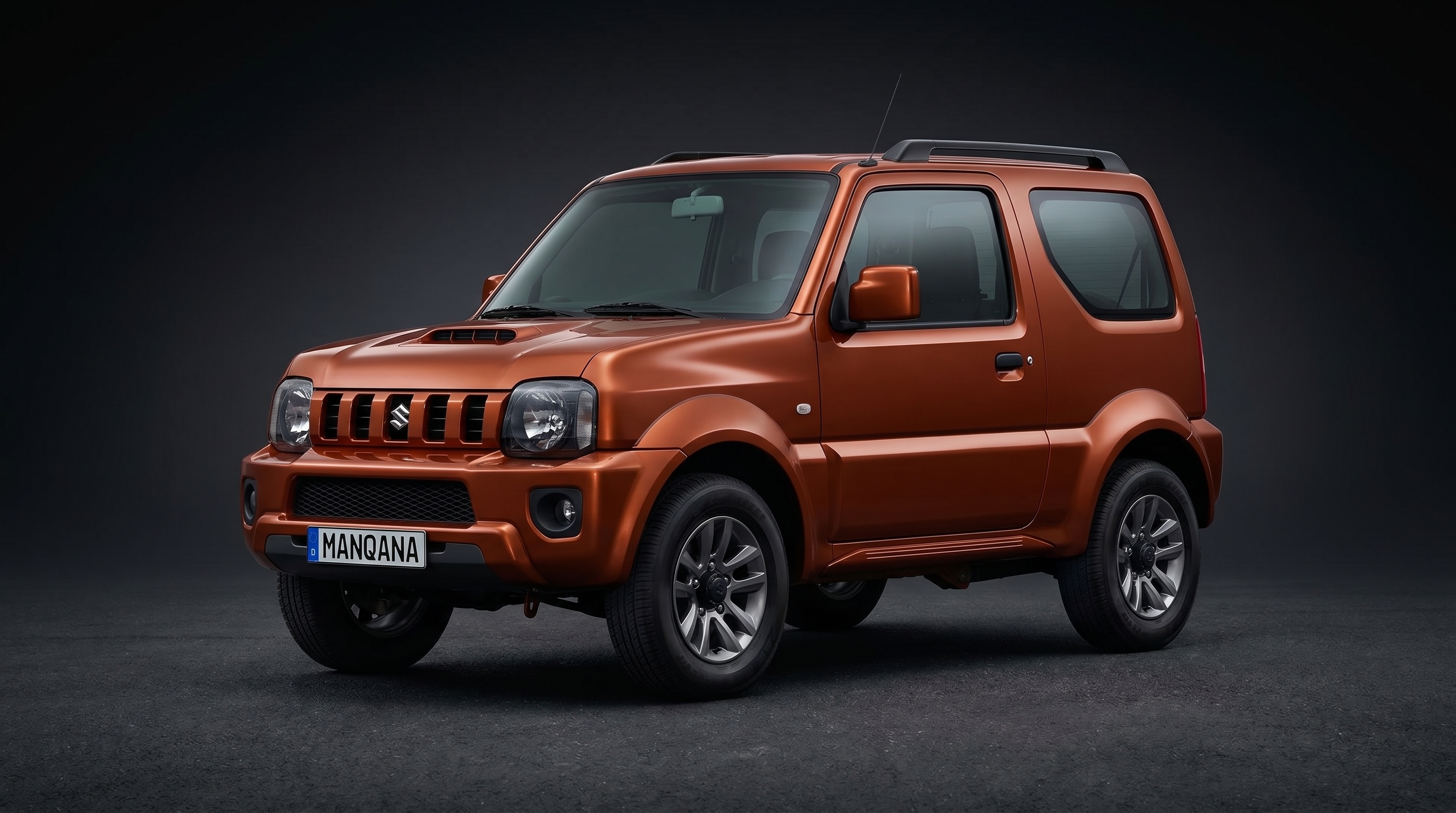 טפט לשולחן העבודה של SUZUKI JIMNY, 3 דוֹר, 2 מתיחת פנים, Manqana