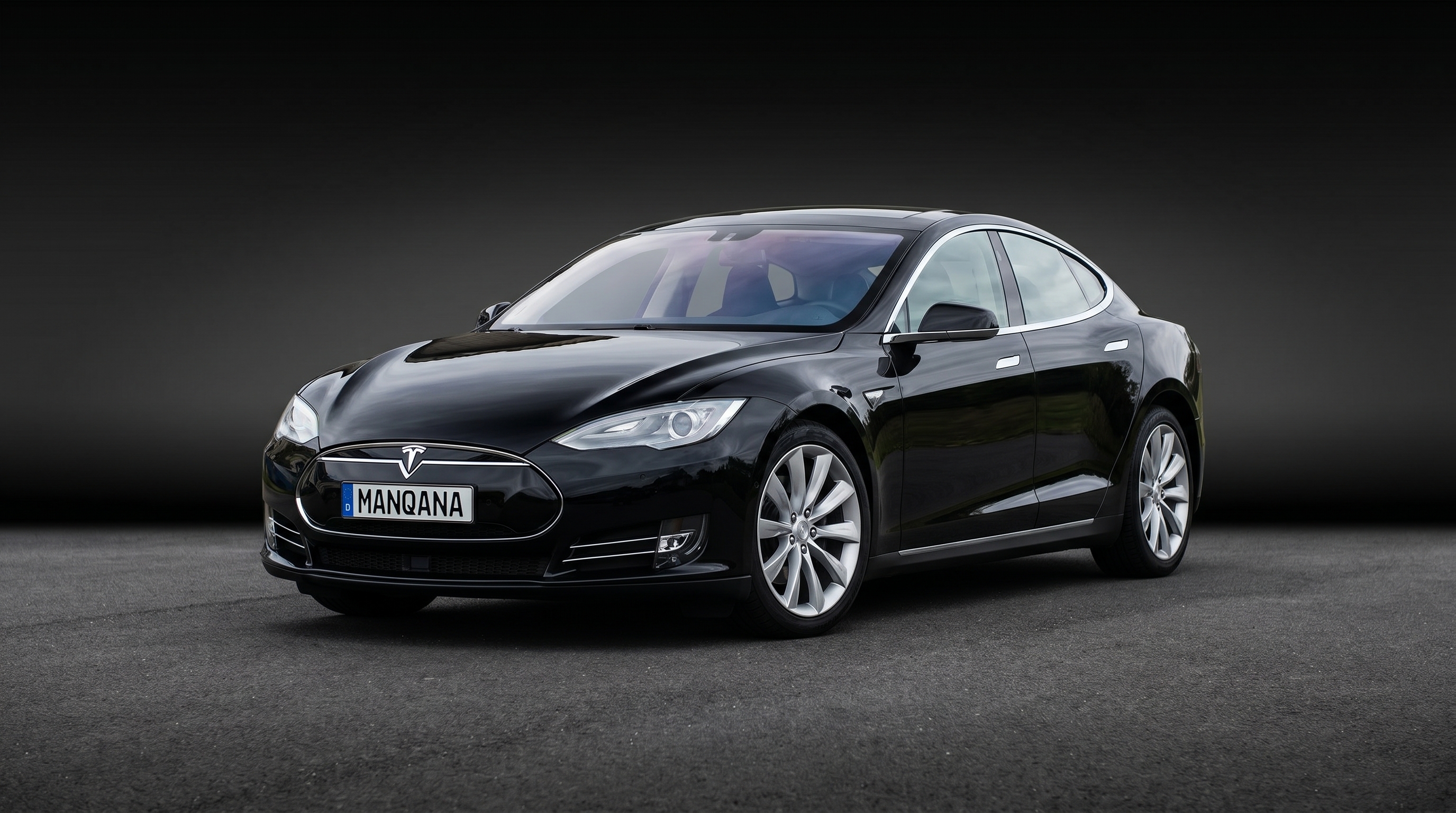 TESLA MODEL-S, 1st generation desktop wallpaper, Manqana