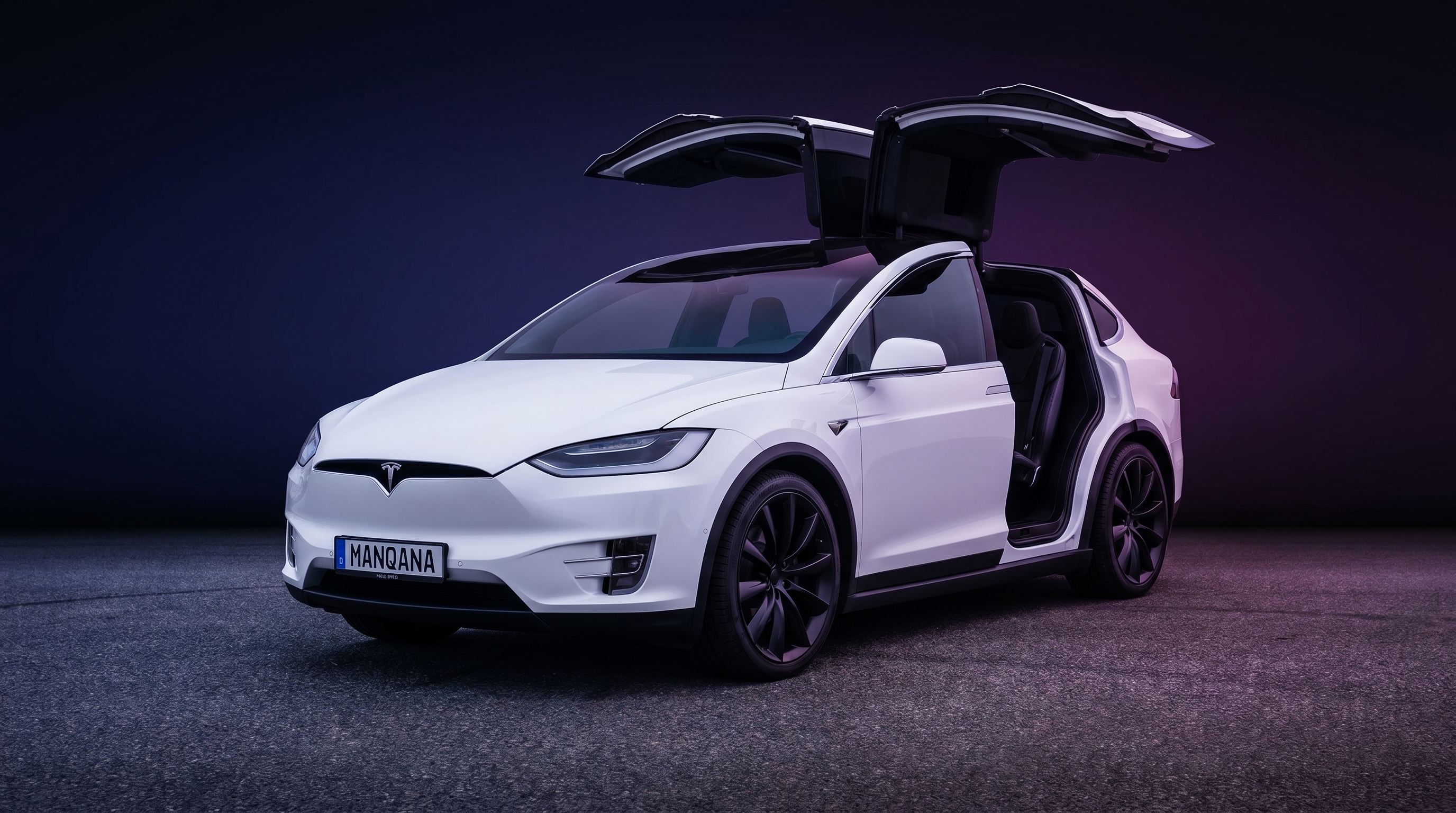 טפט לשולחן העבודה של TESLA MODEL-X, 1 דוֹר, Manqana