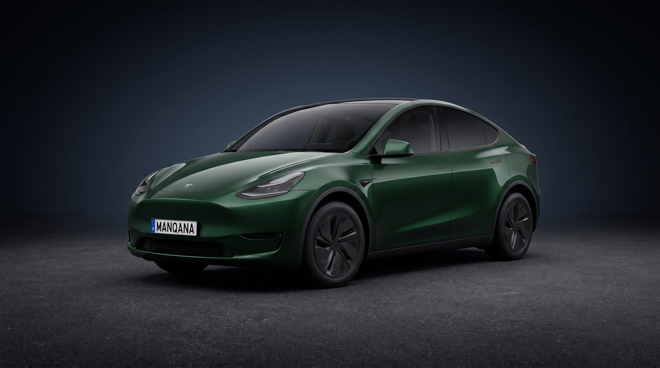 טפט לשולחן העבודה של TESLA MODEL-Y, 1 דוֹר, 1 מתיחת פנים, Manqana